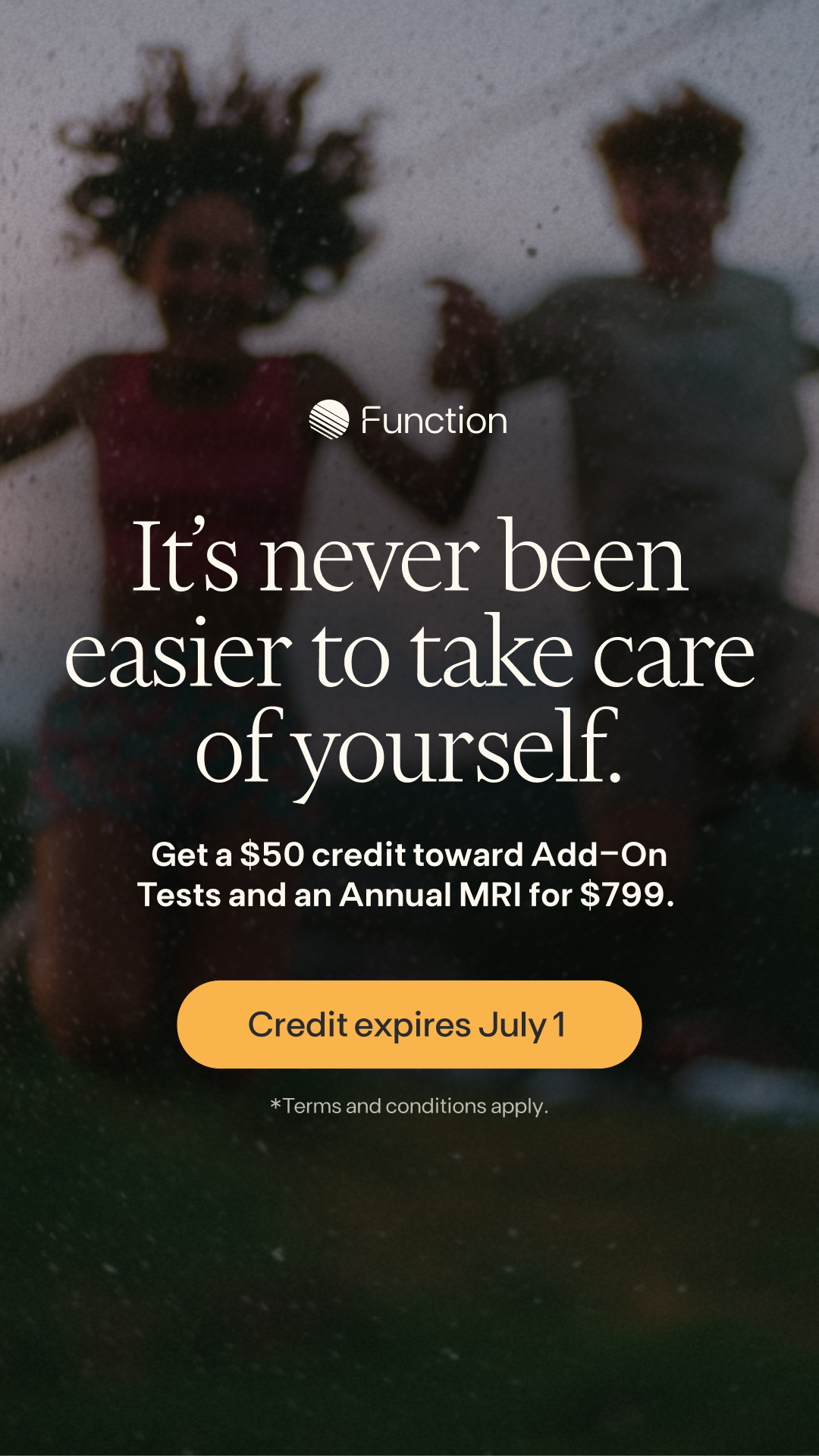 Function Health Facebook ad