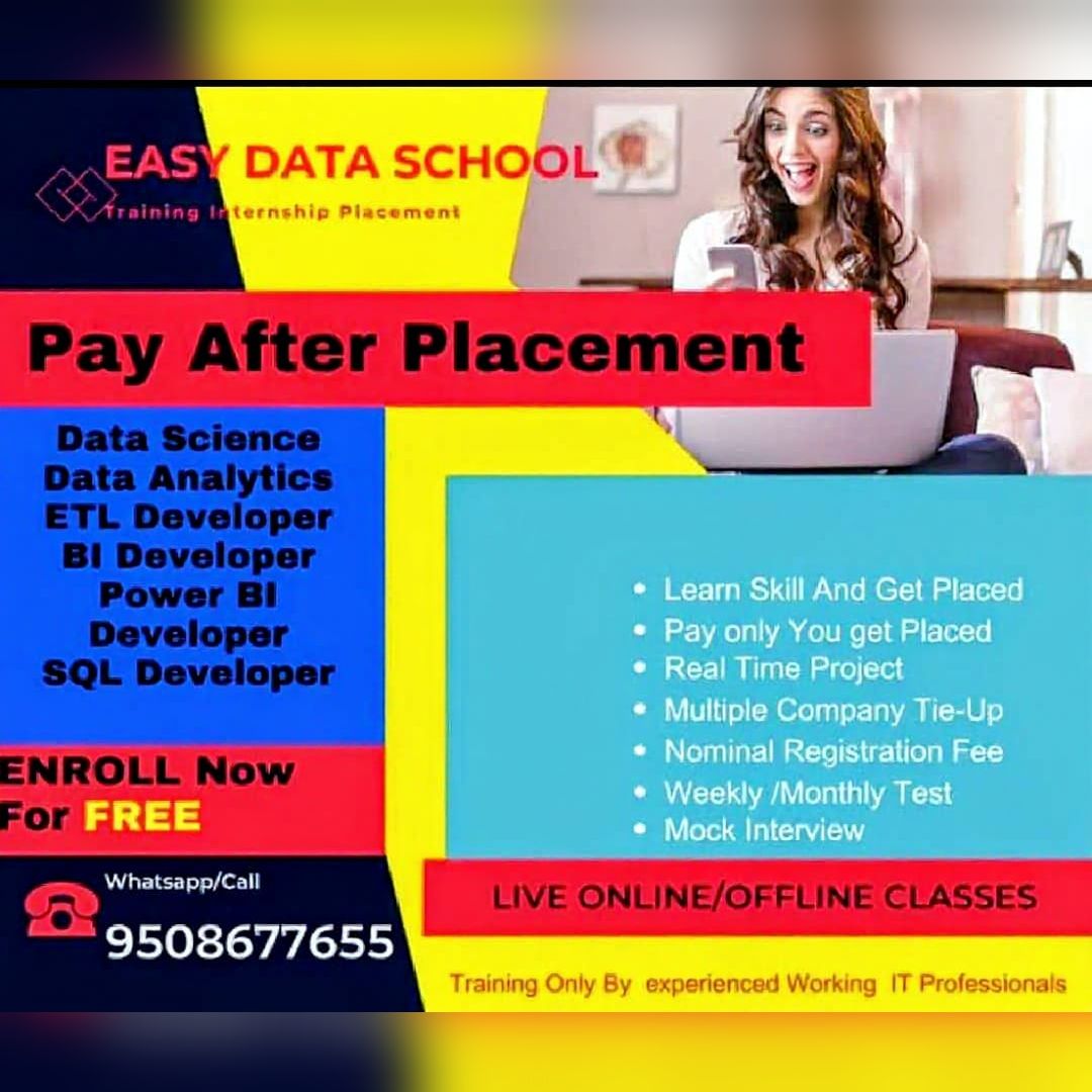 Easy Data School Facebook ad from May 16, 2026