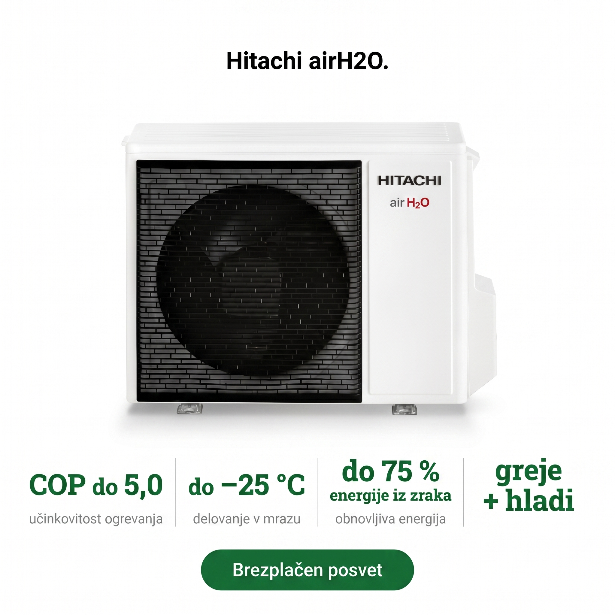 Prealpi Facebook ad: Hitachi airH2O