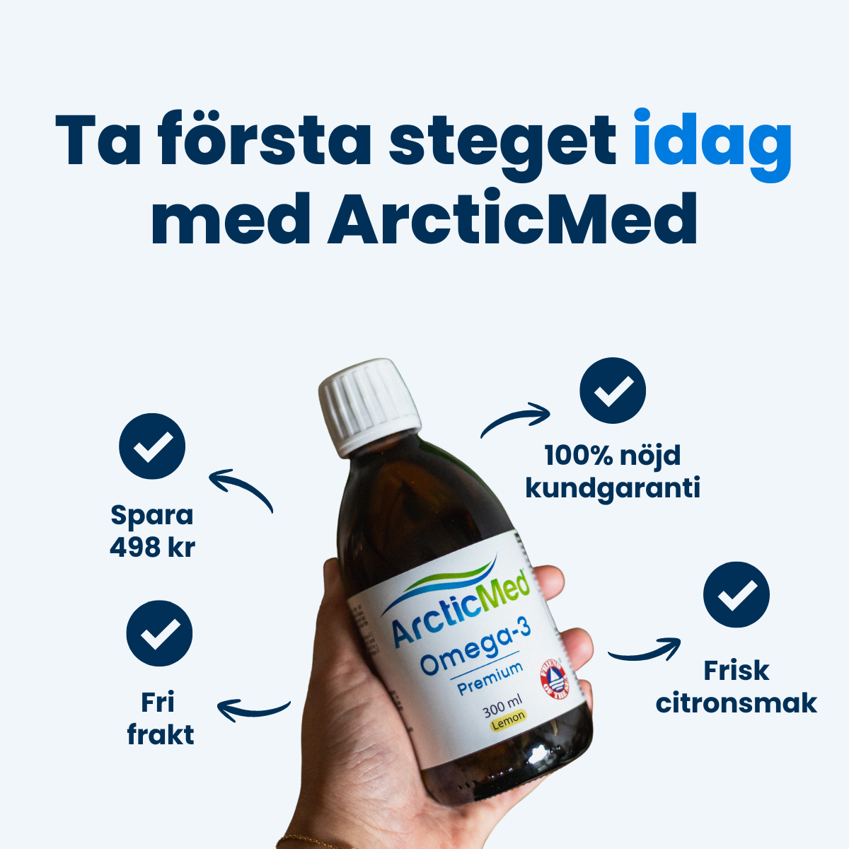 ArcticMed Omega-3 Facebook ad
