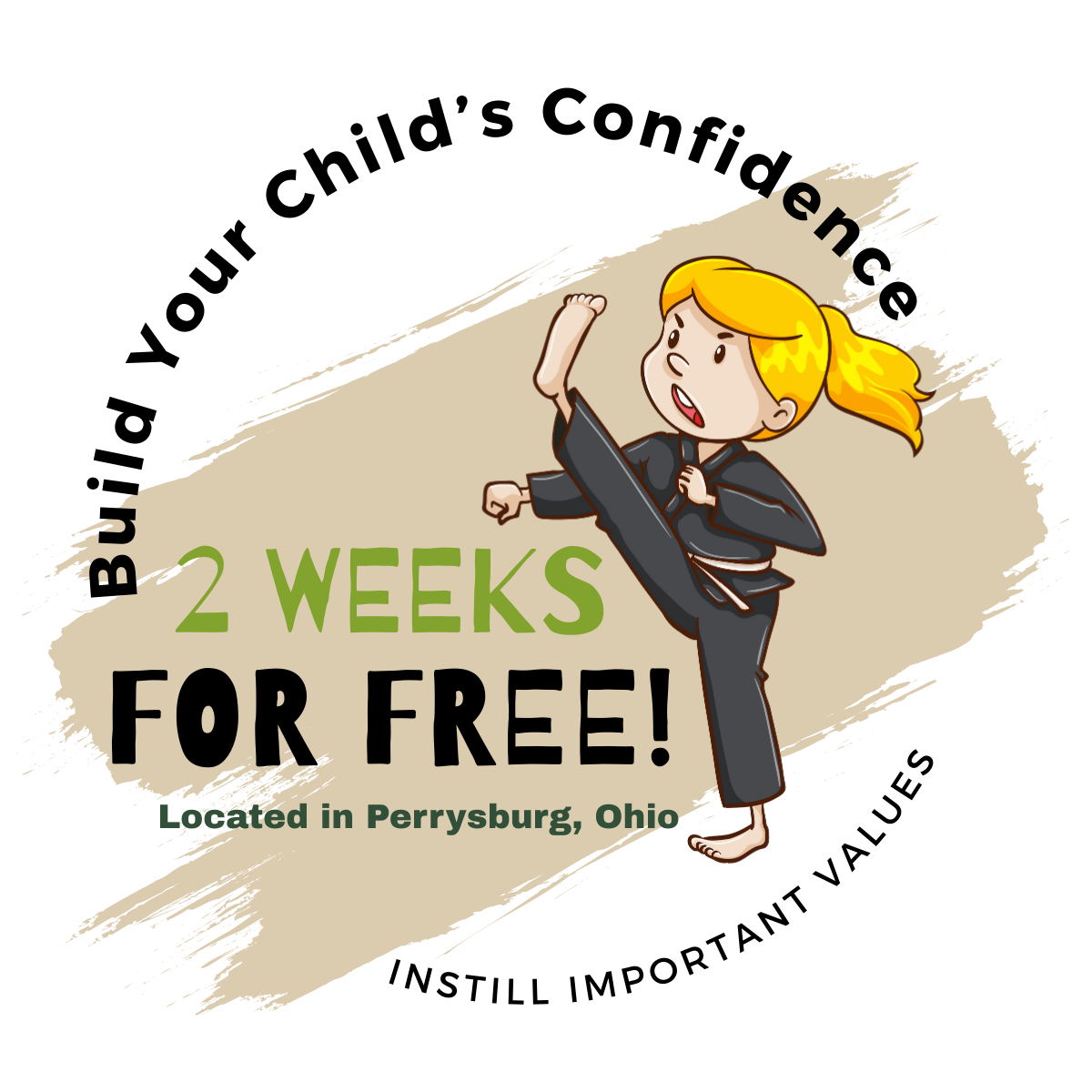 Jon Penny's Black Belt Academy and Krav Maga Facebook ad