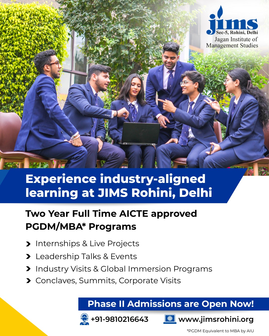 JIMS, Rohini, Sector 5 Facebook ad