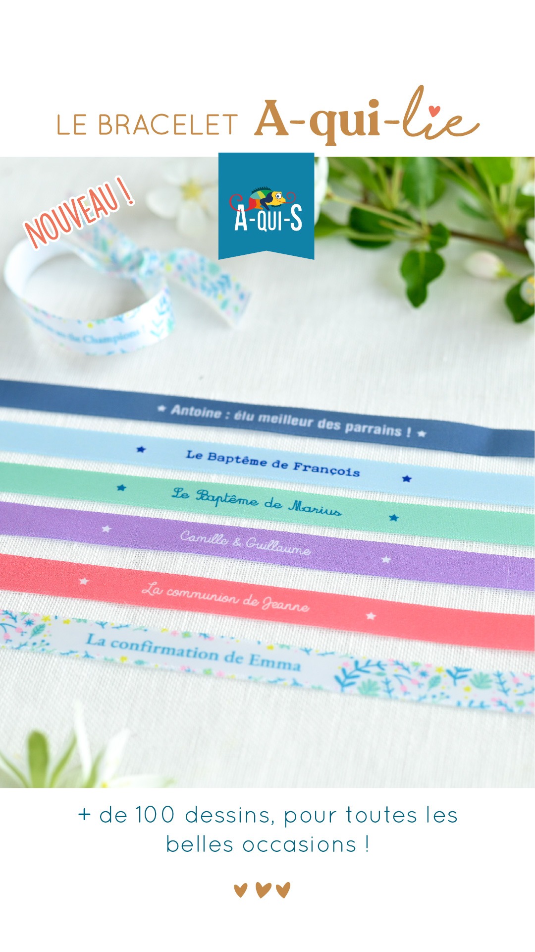 A-qui-S Facebook ad: Livraison gratuite