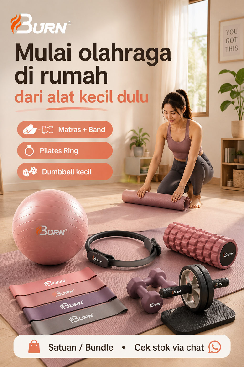 Burn Fitness Facebook ad