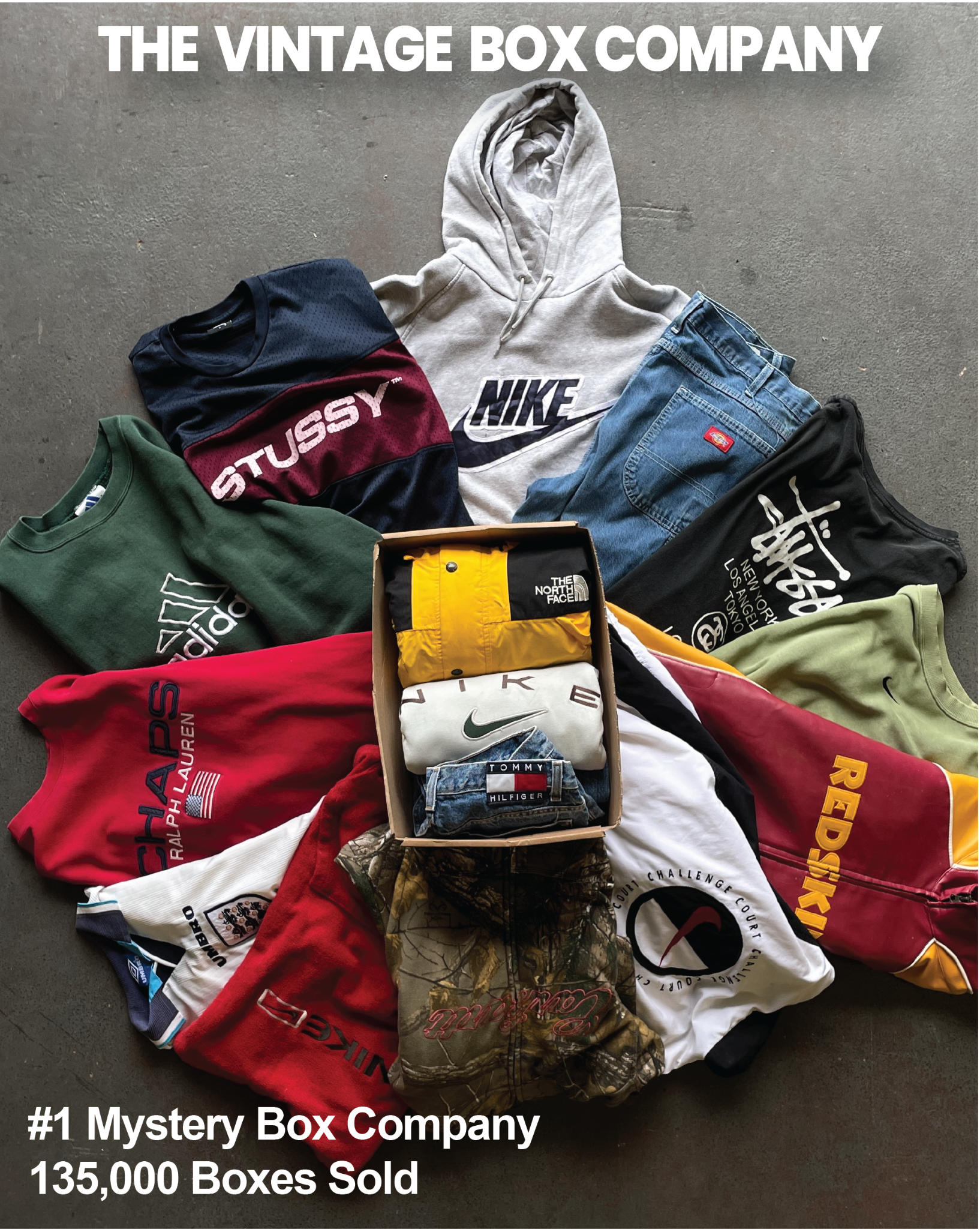 Vintage Box Company Facebook ad: The worlds biggest Vintage Mystery Box Company with…