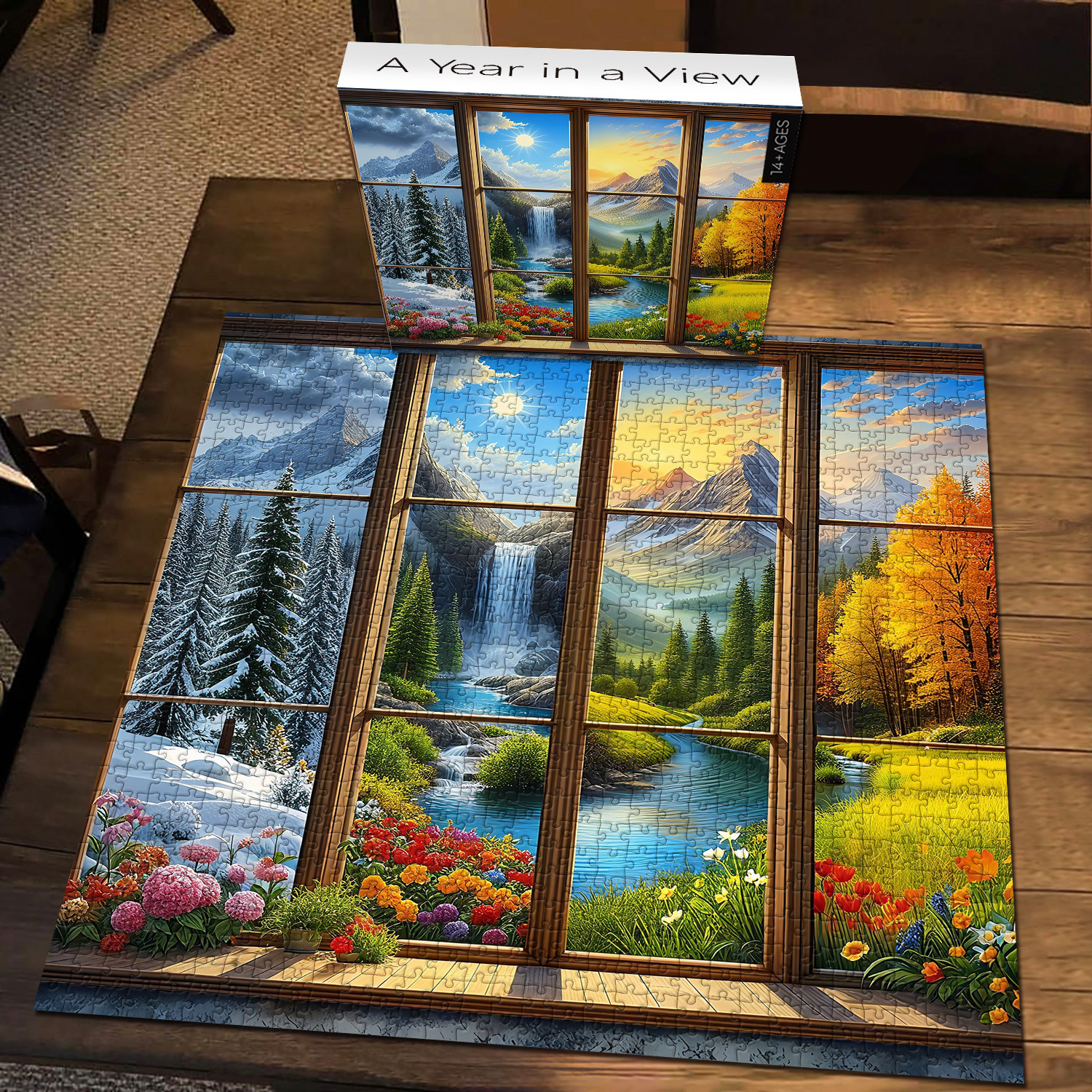 Fun-Puzzle Facebook ad