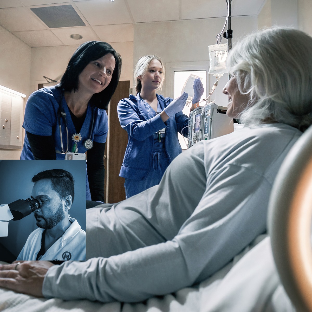 Moffitt Cancer Center Facebook ad: Pioneering Science That's Saving Lives.