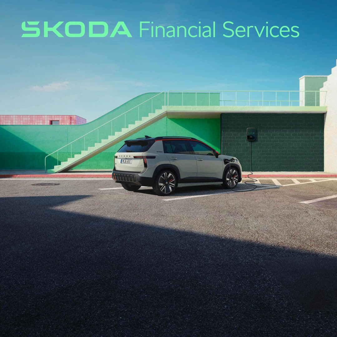 Škoda Financial Services Sverige Facebook ad: Garanterat andrahandsvärde.