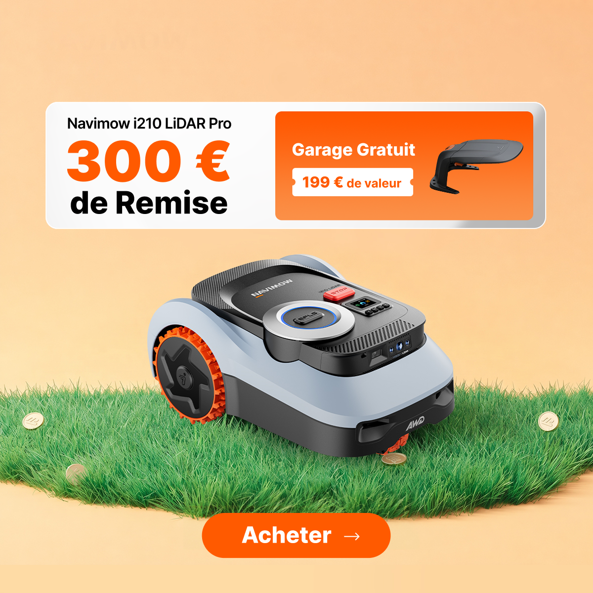 Segway Navimow FR Facebook ad