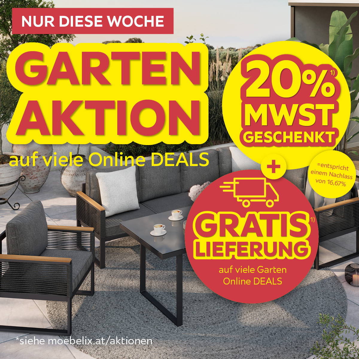 Möbelix Österreich Facebook ad