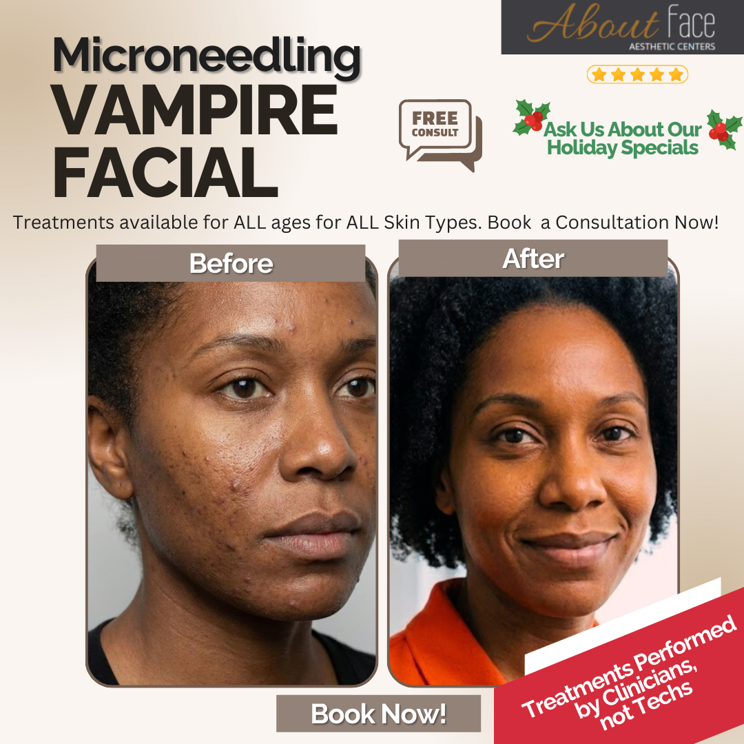 About Face Aesthetics & Wellness Centers Facebook ad: The Anti-Aging Breakthrough Everyone’s Talking About