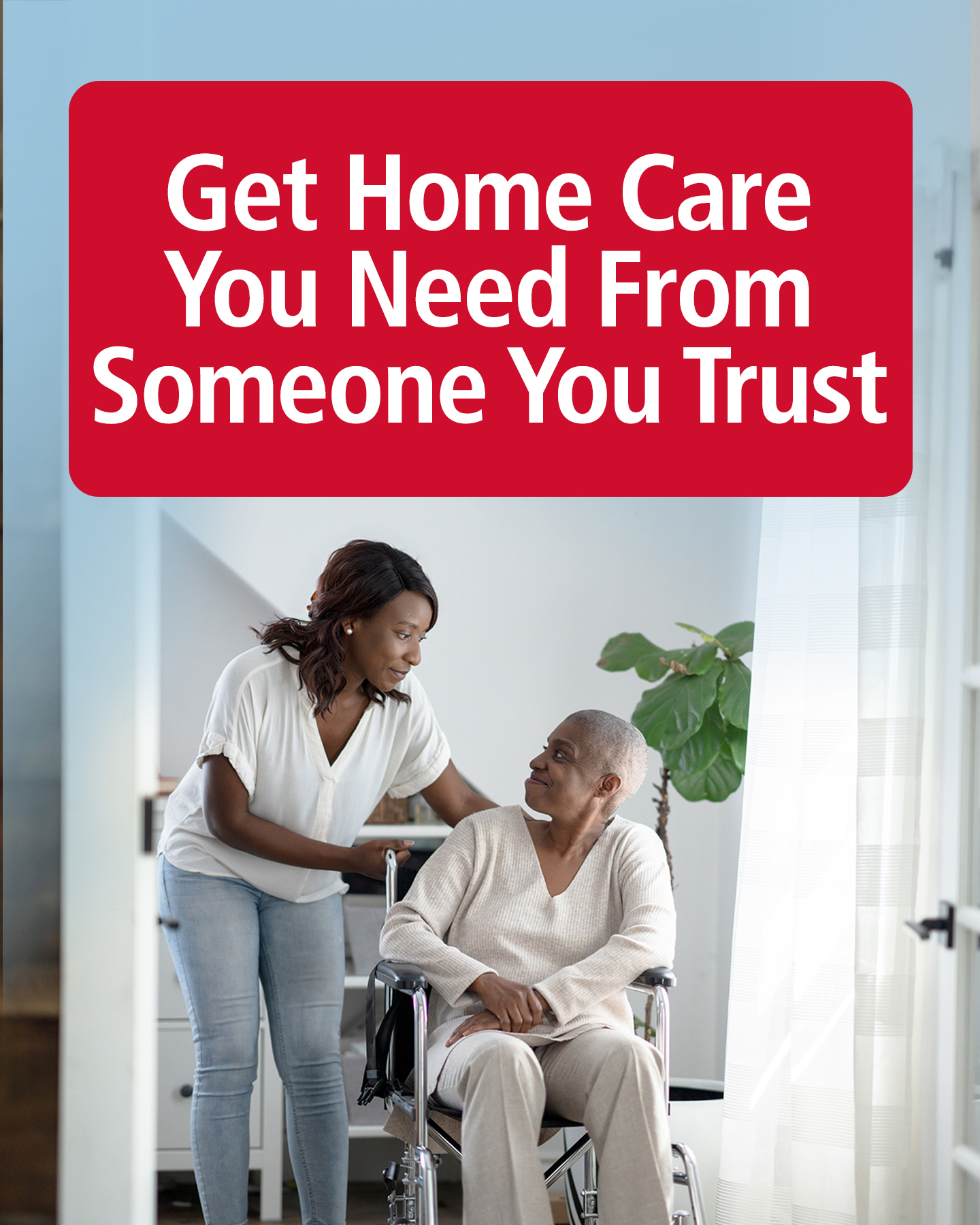 BAYADA Home Health Care Facebook ad: Care You Can Trust