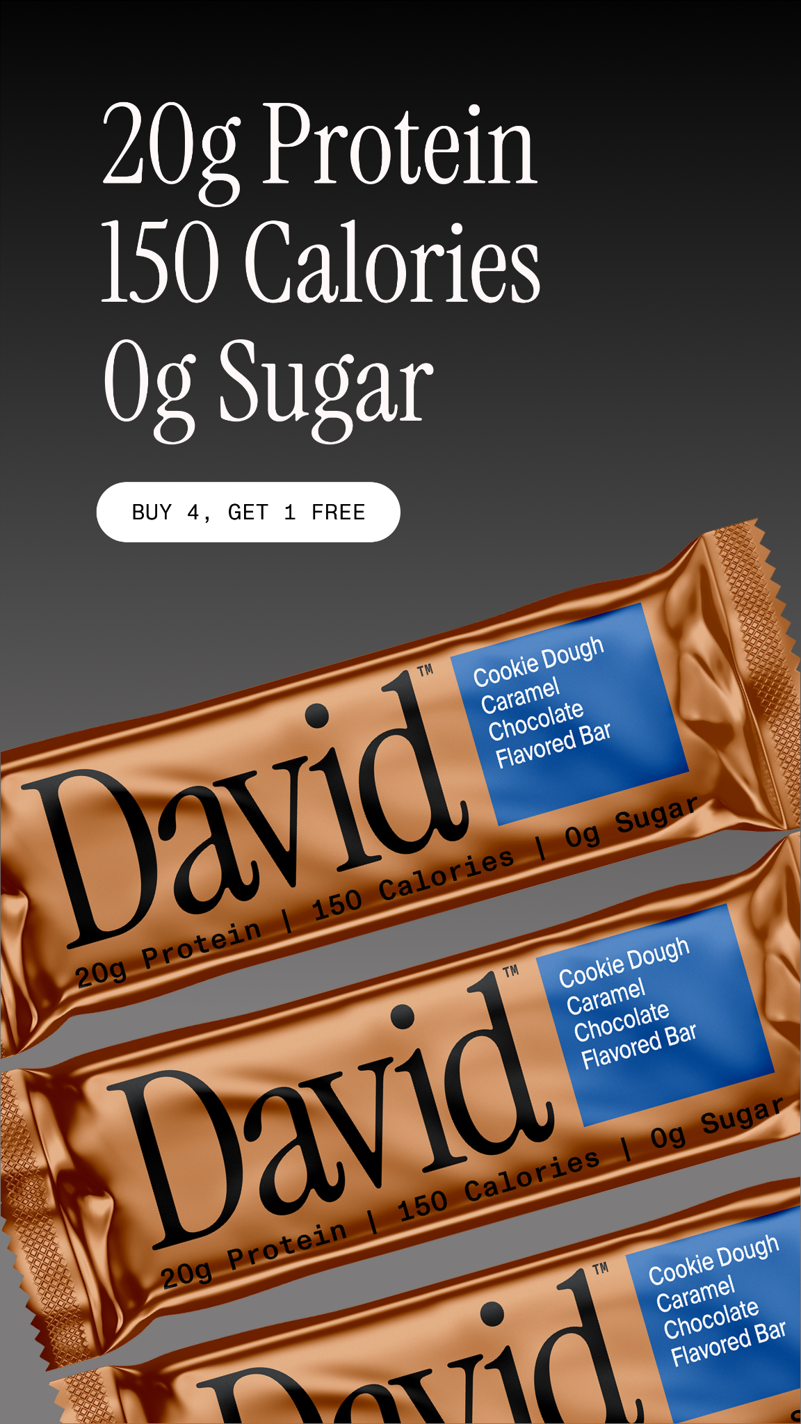 David Protein Facebook ad