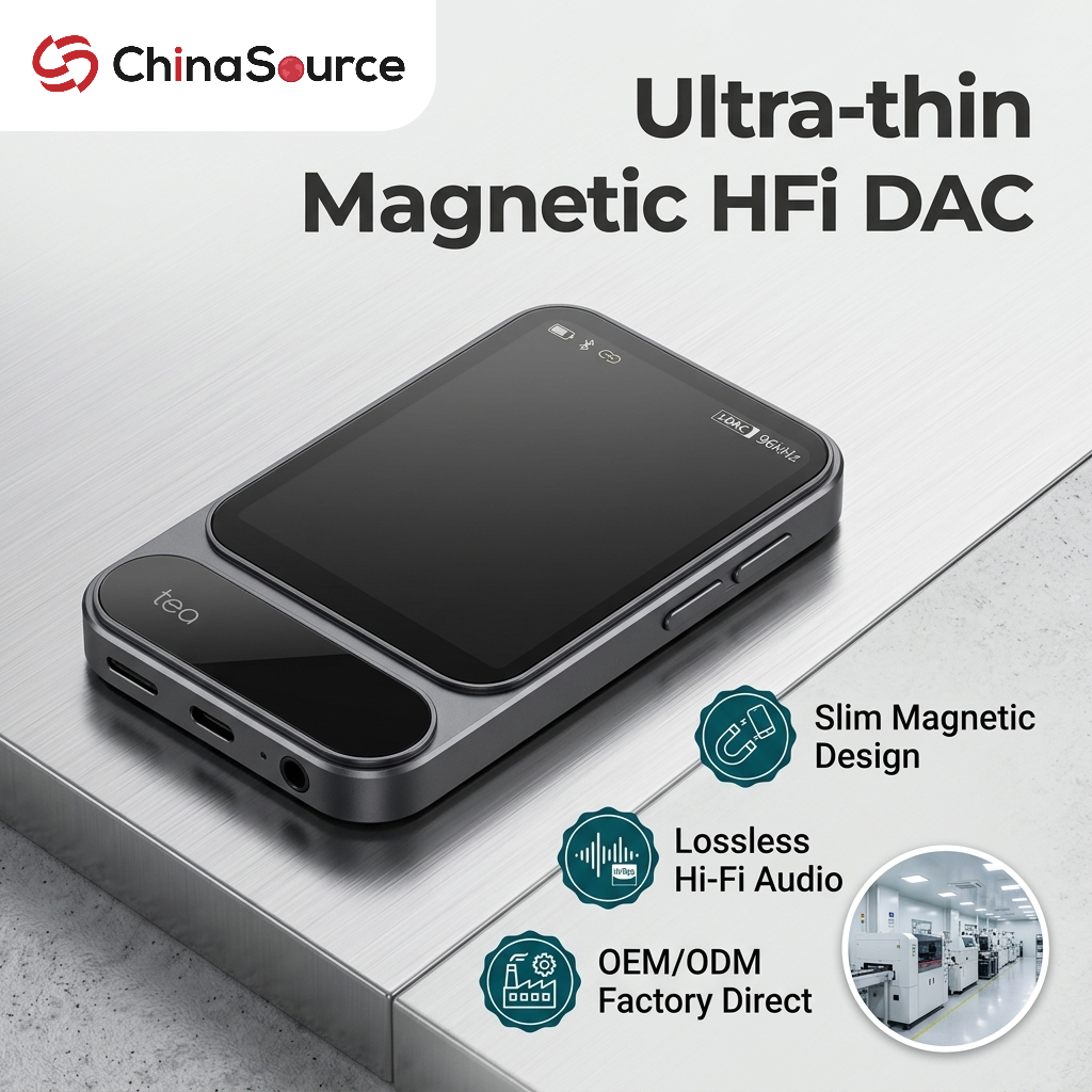 ChinaSource-Electronics Facebook ad: Factory-Direct Portable Hi‑Fi DAC Amplifier for Bulk Buyers