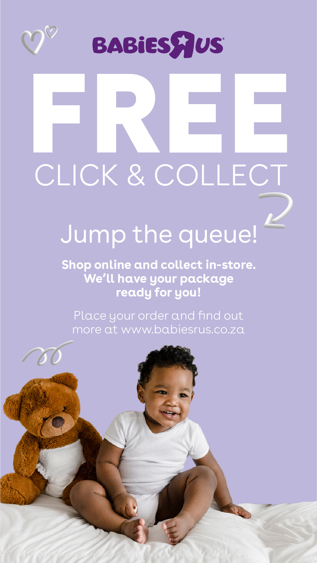 Babies R Us South Africa Facebook ad