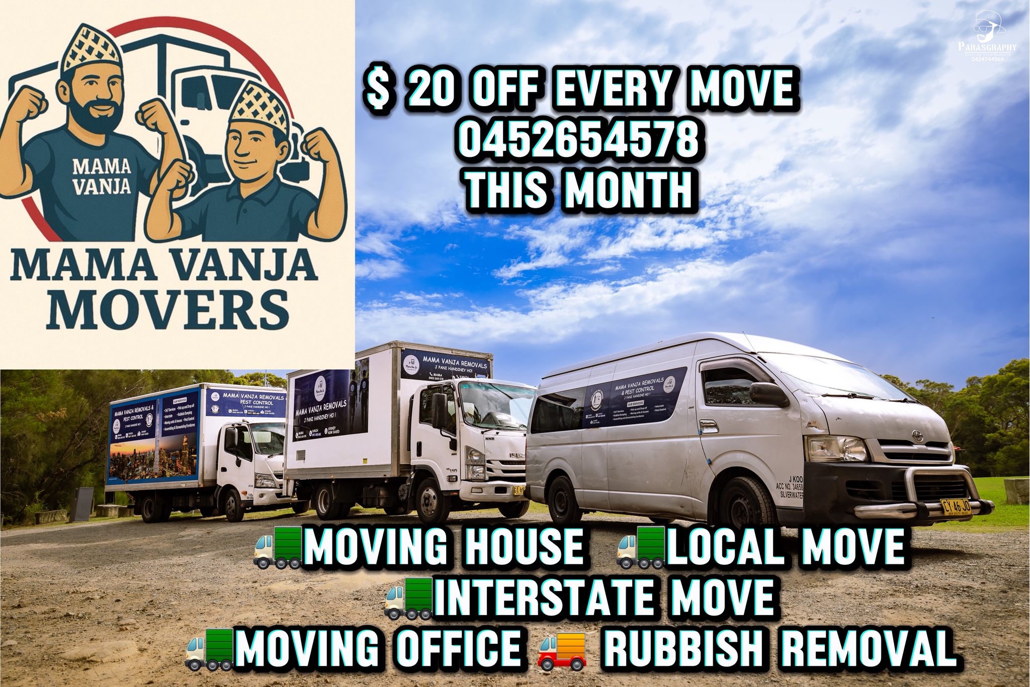 Mama Vanja Removals Facebook ad: Get a fast Quote