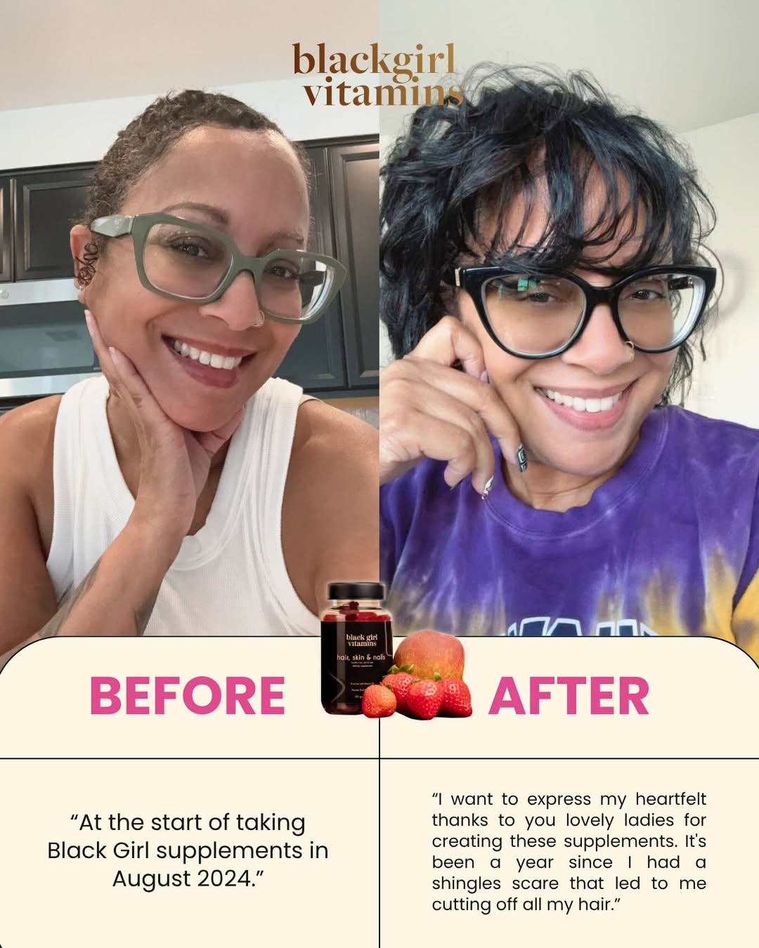Black Girl Vitamins Facebook ad