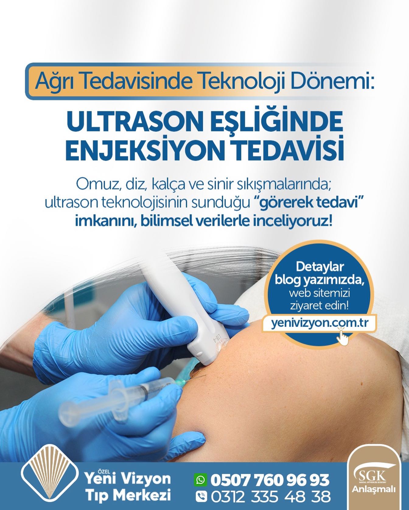 Yeni Vizyon Tıp Merkezi Facebook ad: Kronik ağrılarınızda ameliyat tek seçenek olmayabilir.