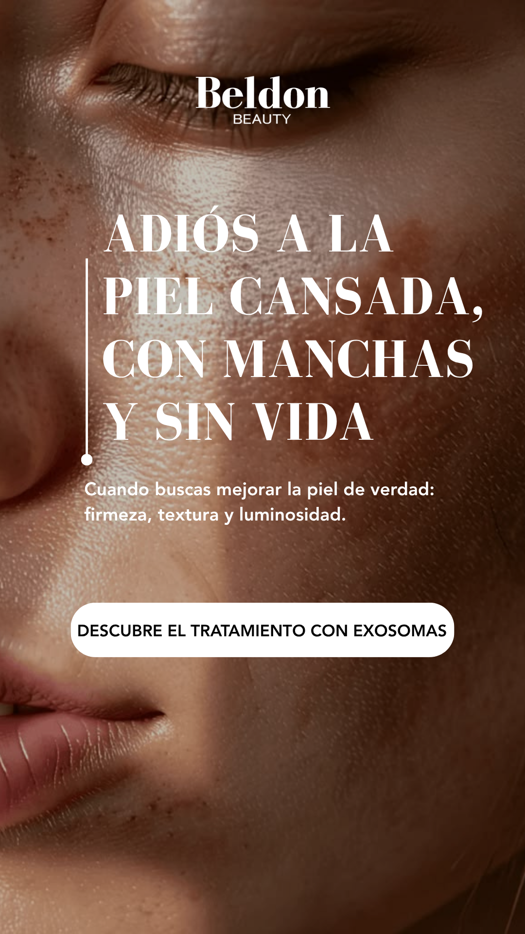 Beldon Beauty Facebook ad: MEJORA LA CALIDAD DE TU PIEL