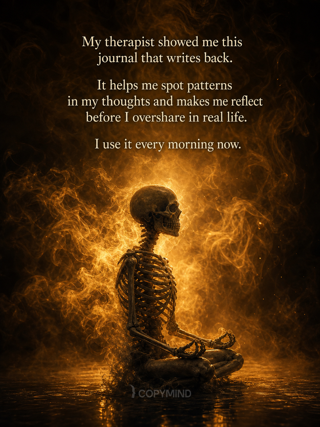 Copymind: AI twin for therapy Facebook ad