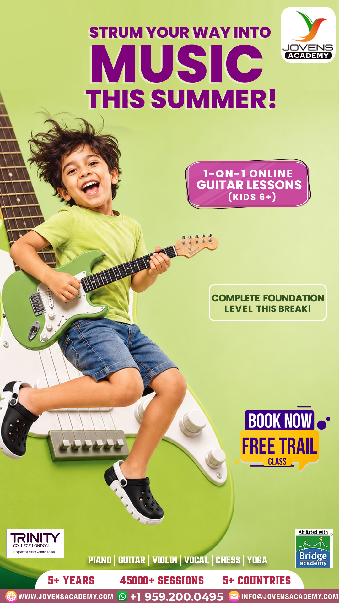 Jovens Academy Facebook ad from Jun 12, 2026