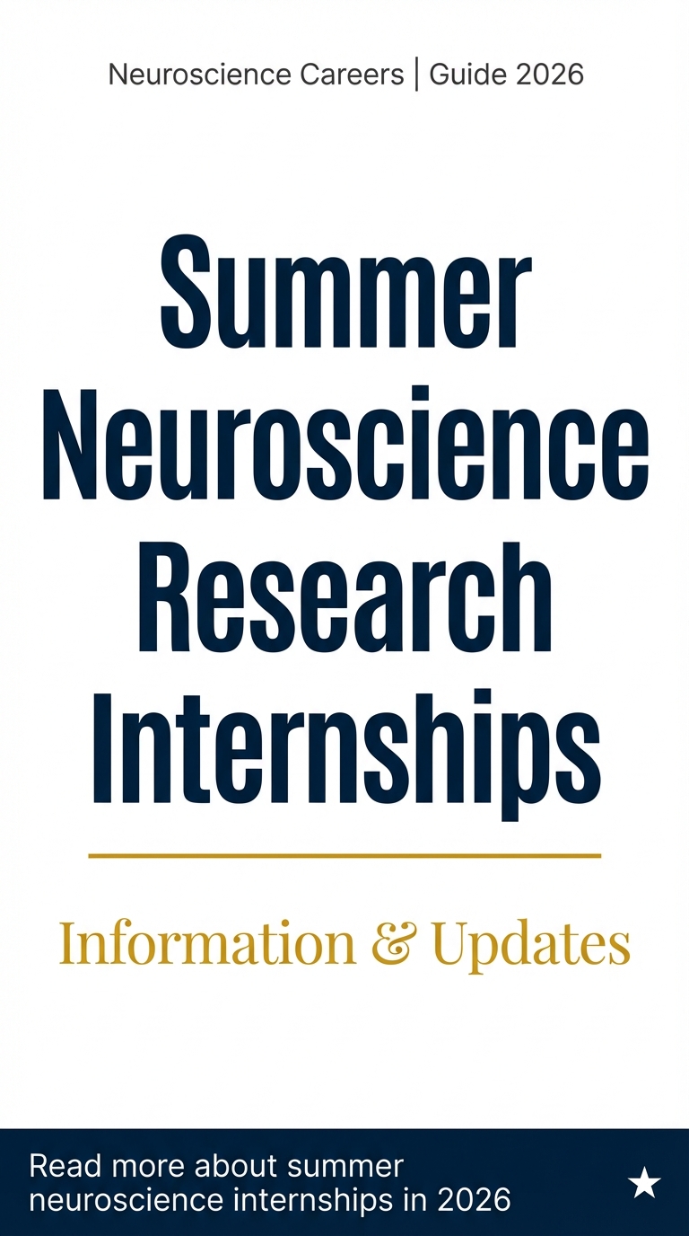 Discount Center Facebook ad: Neuroscience Summer 2026