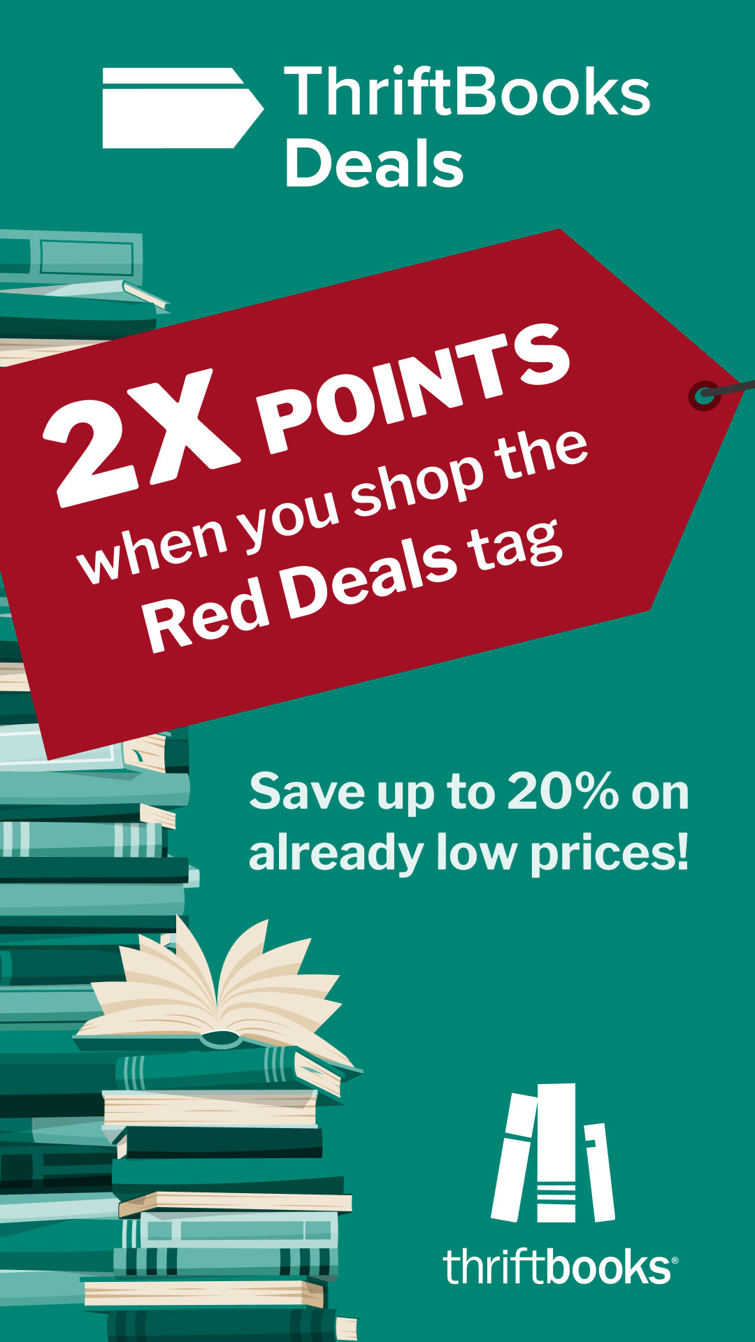 ThriftBooks Facebook ad