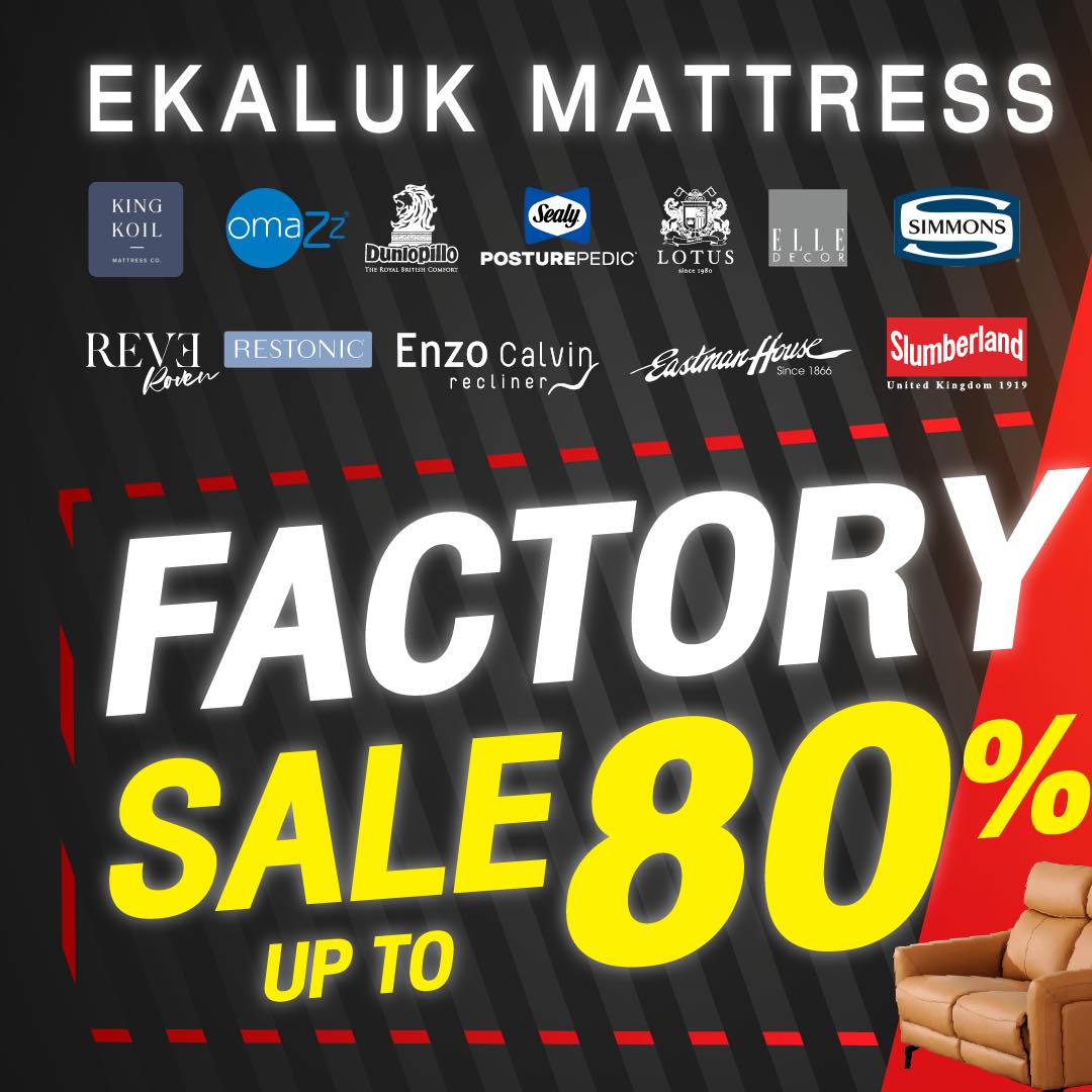 ที่นอนเอกลักษณ์ Ekaluk mattress Facebook ad: พร้อมส่วนลดเพิ่มเติม 2 ต่อทันทีในเดือนนี้เท่านั้น