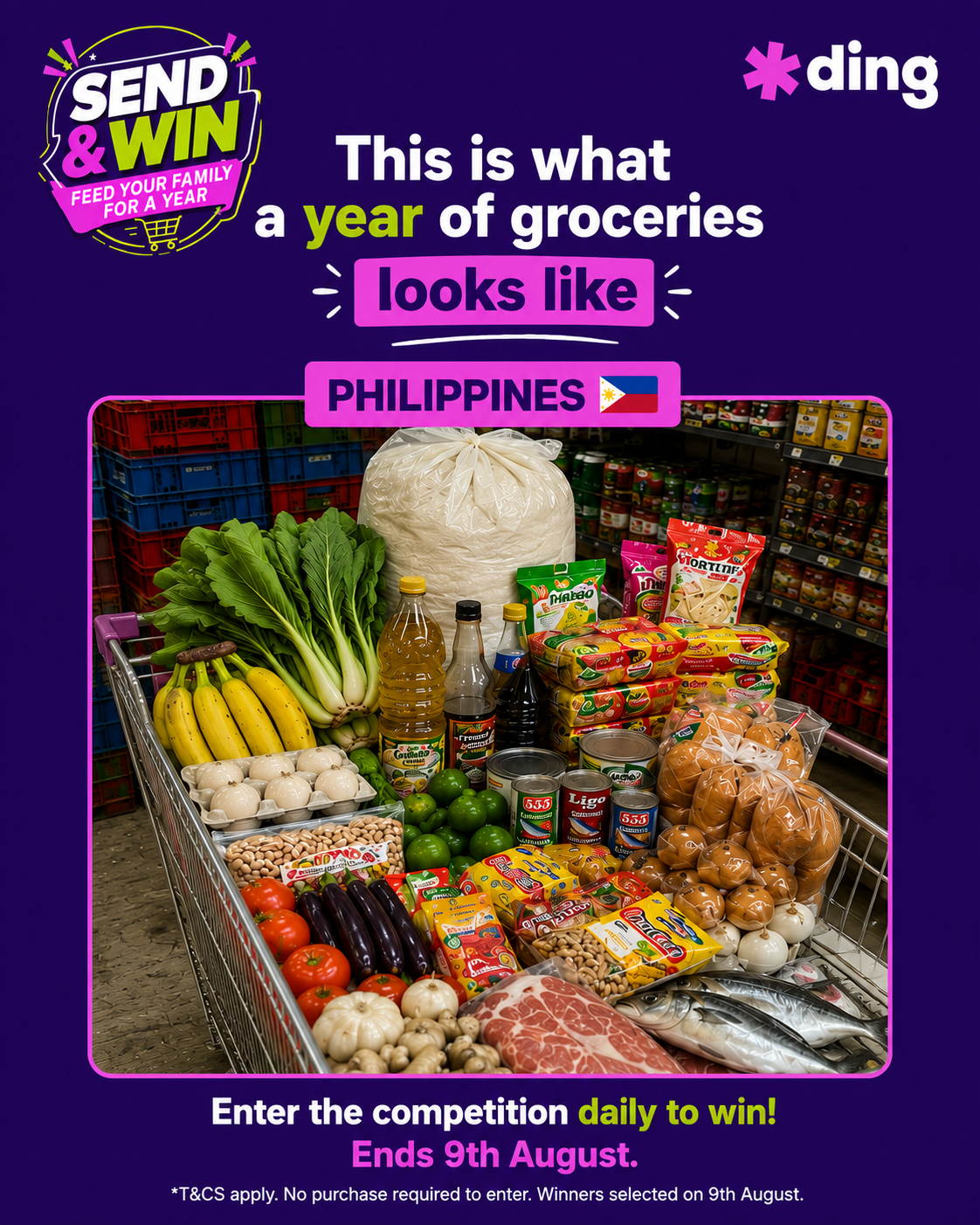 Ding Facebook ad