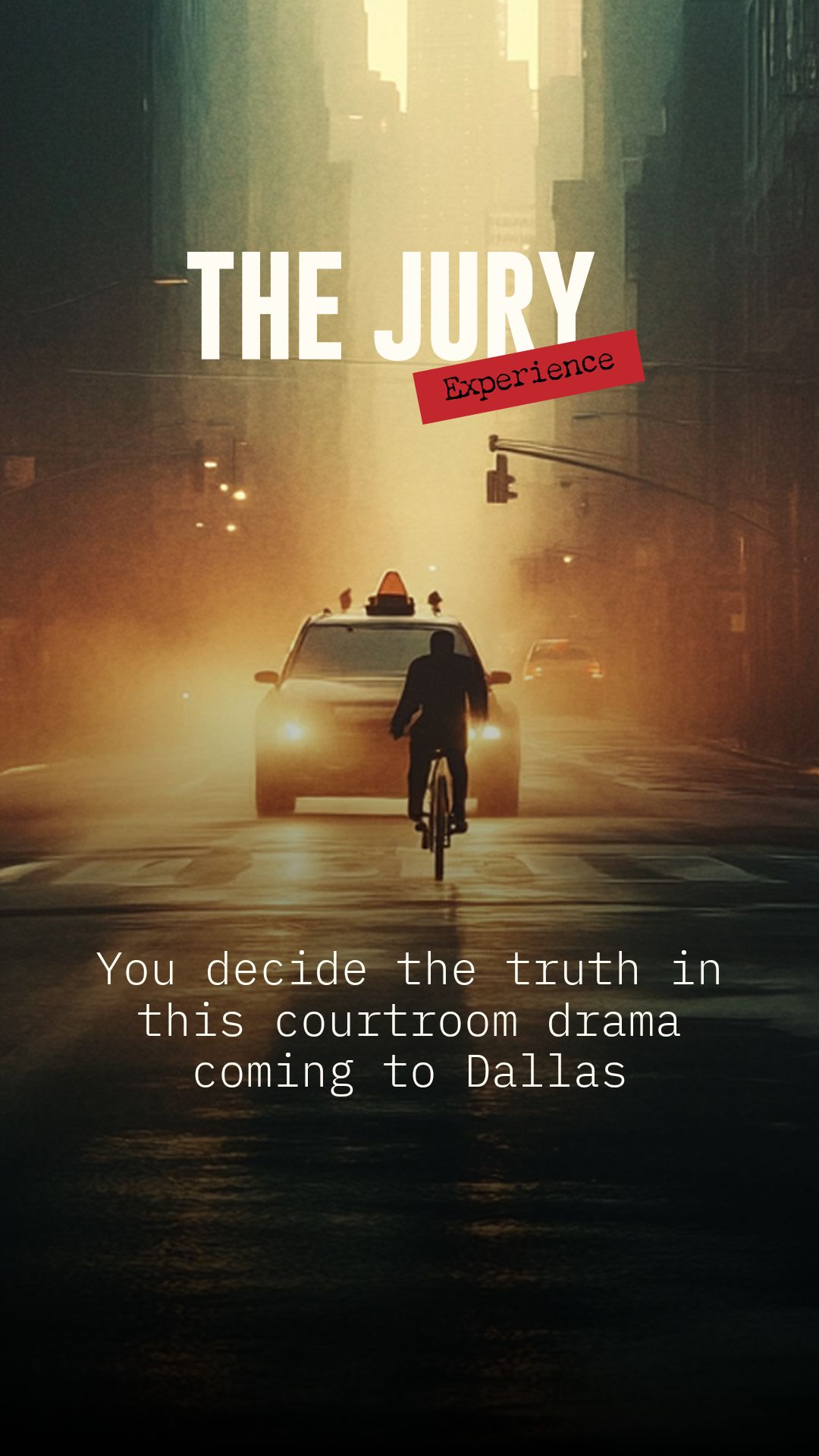 The Jury Experience Facebook ad