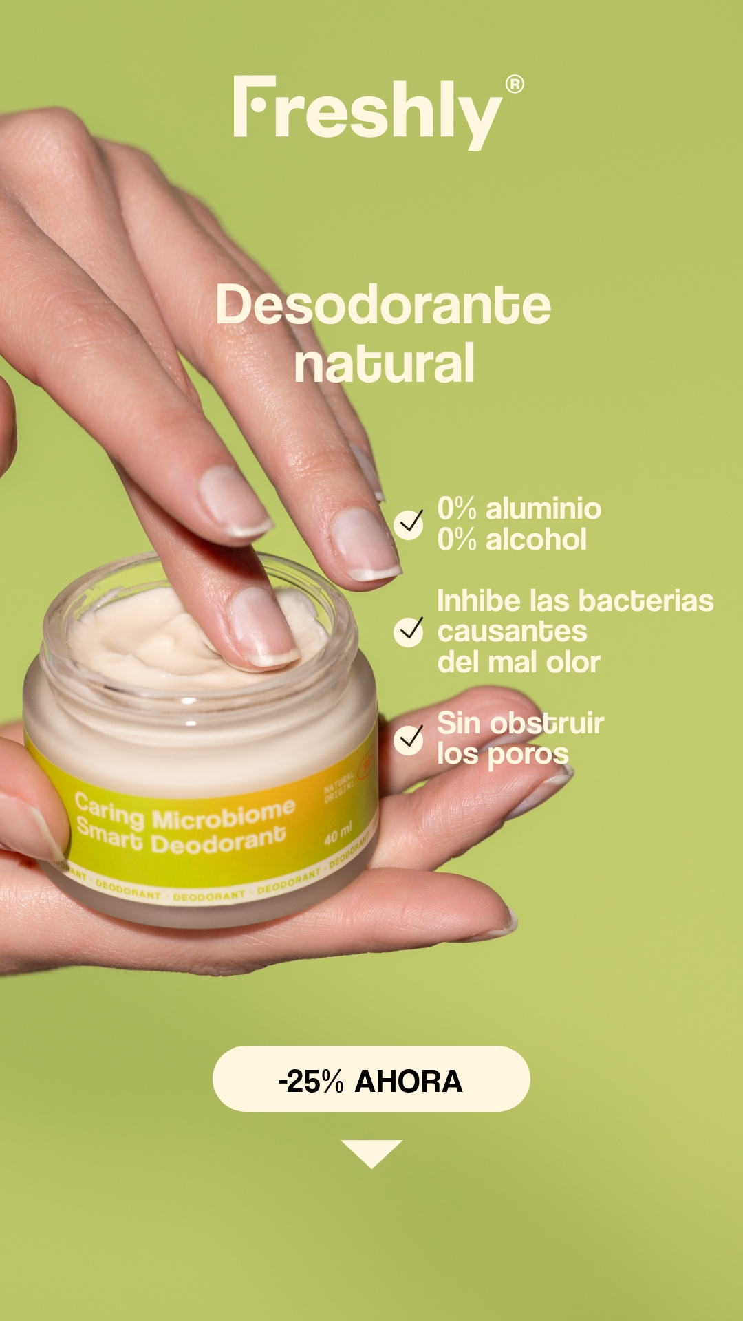 Freshly Cosmetics Facebook ad