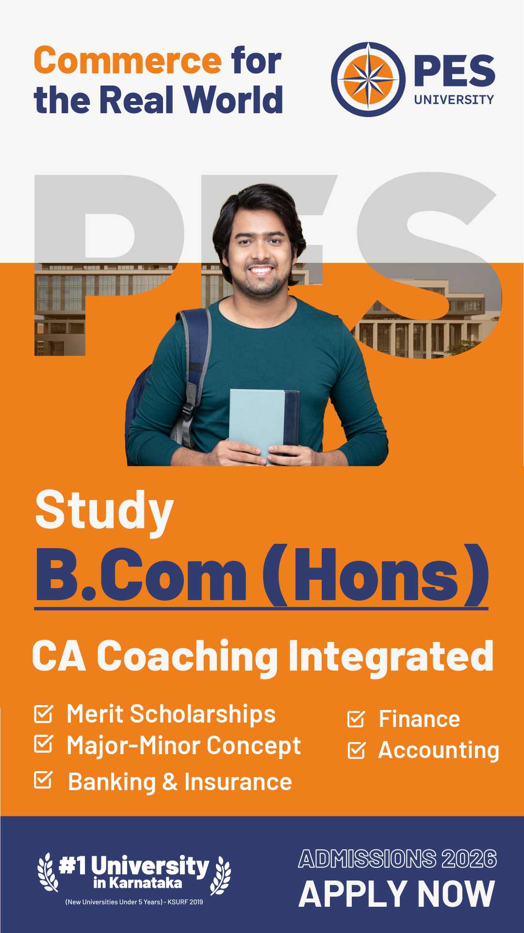 PES University Facebook ad
