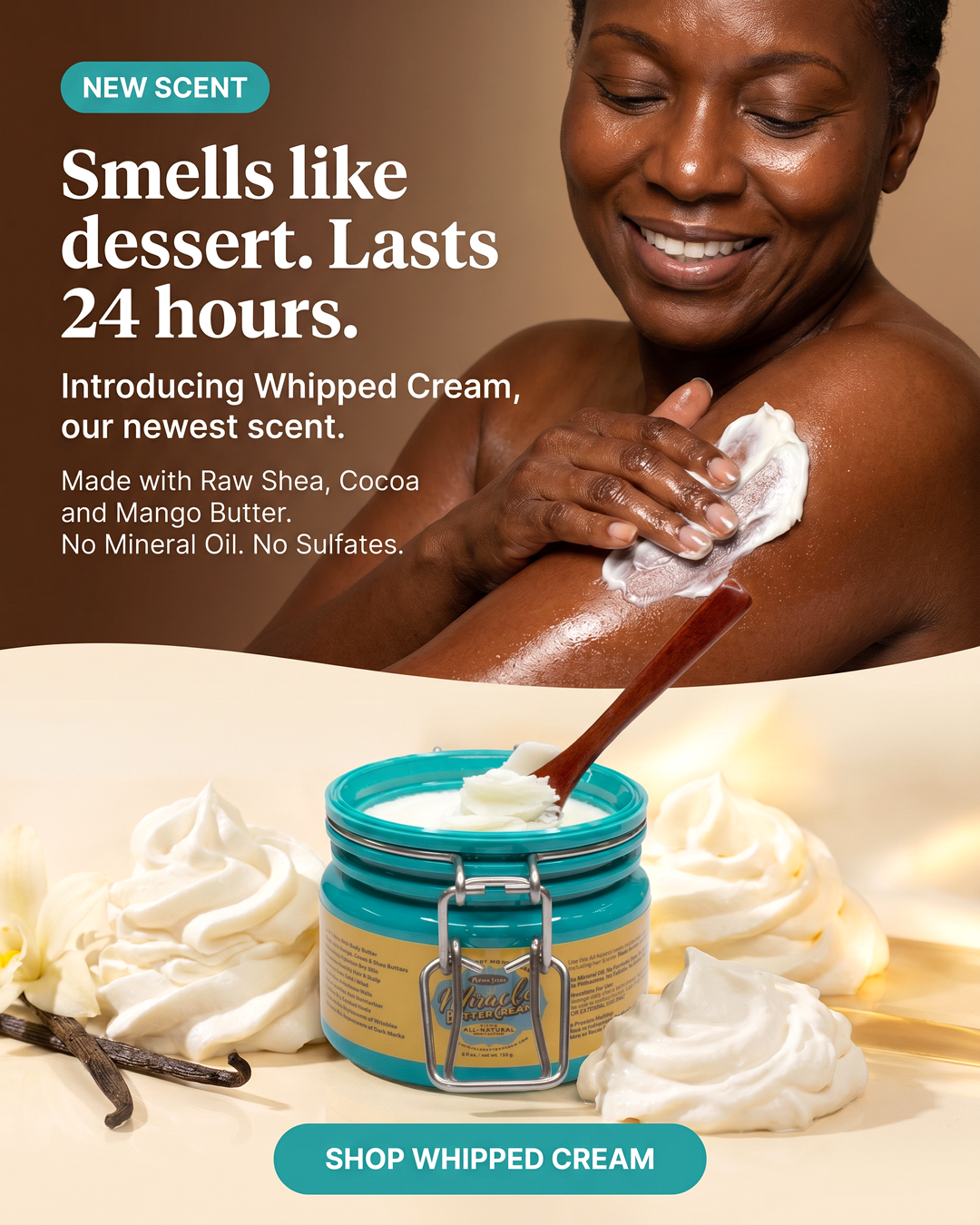 Miracle Butter Cream Facebook ad