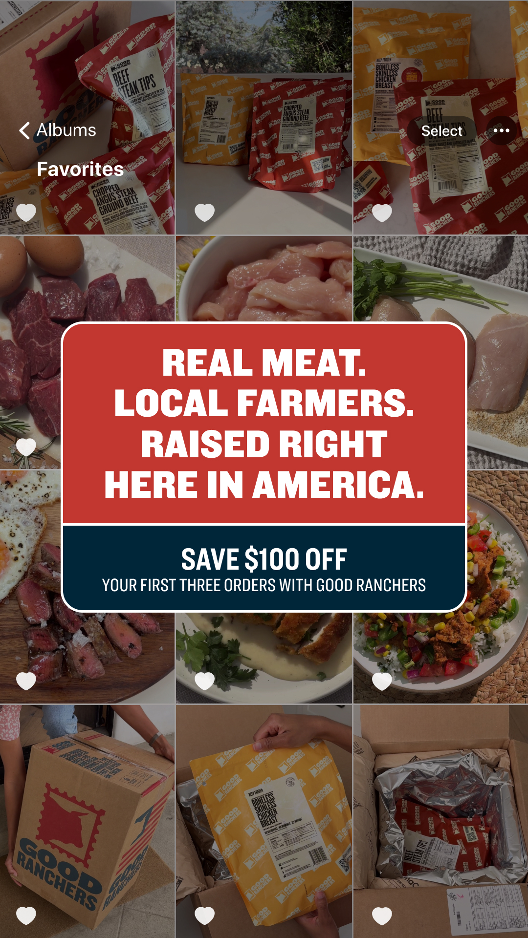 Good Ranchers Facebook ad