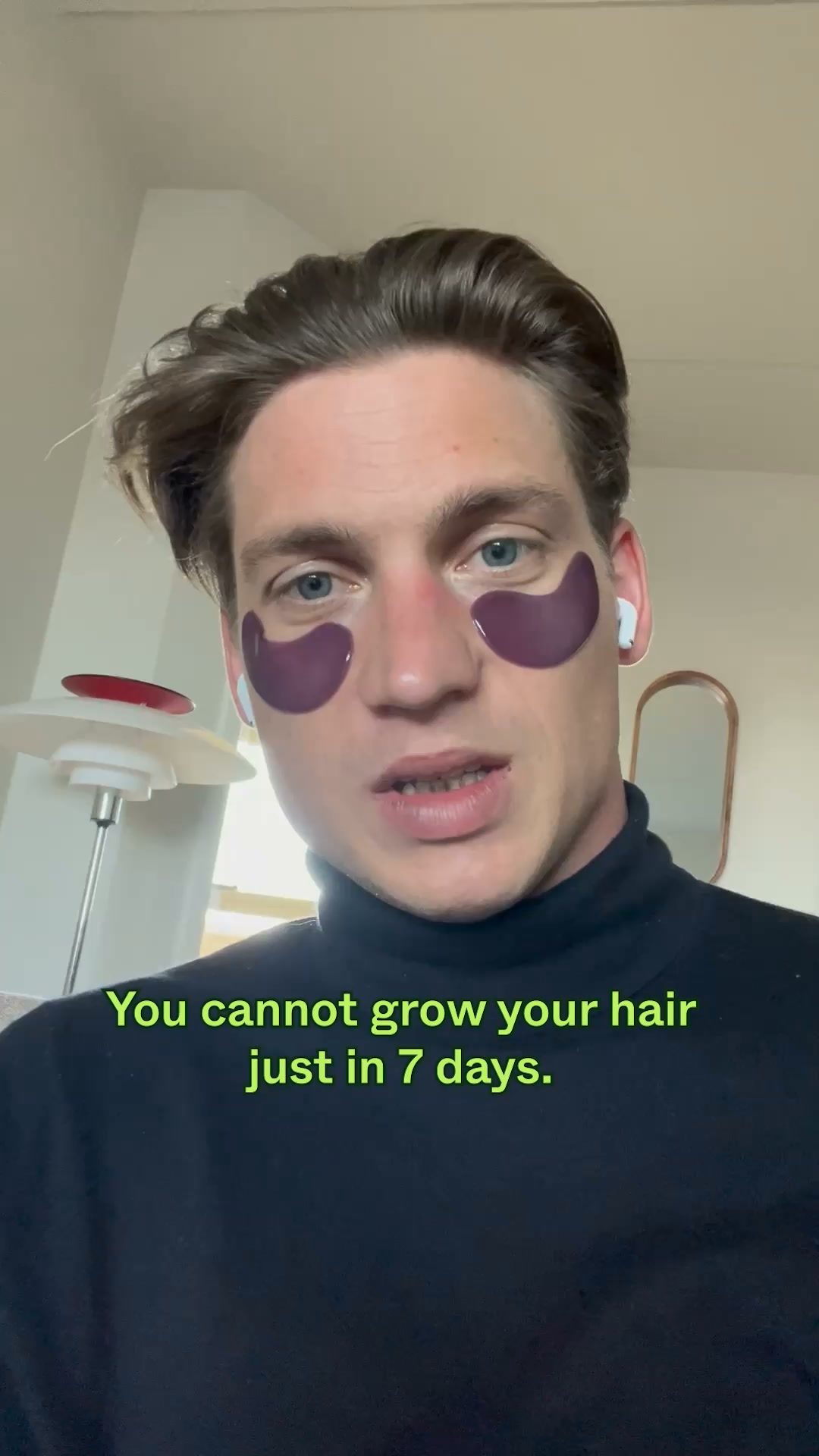 Scandinavian Biolabs Facebook ad: Grow your hair, risk-free