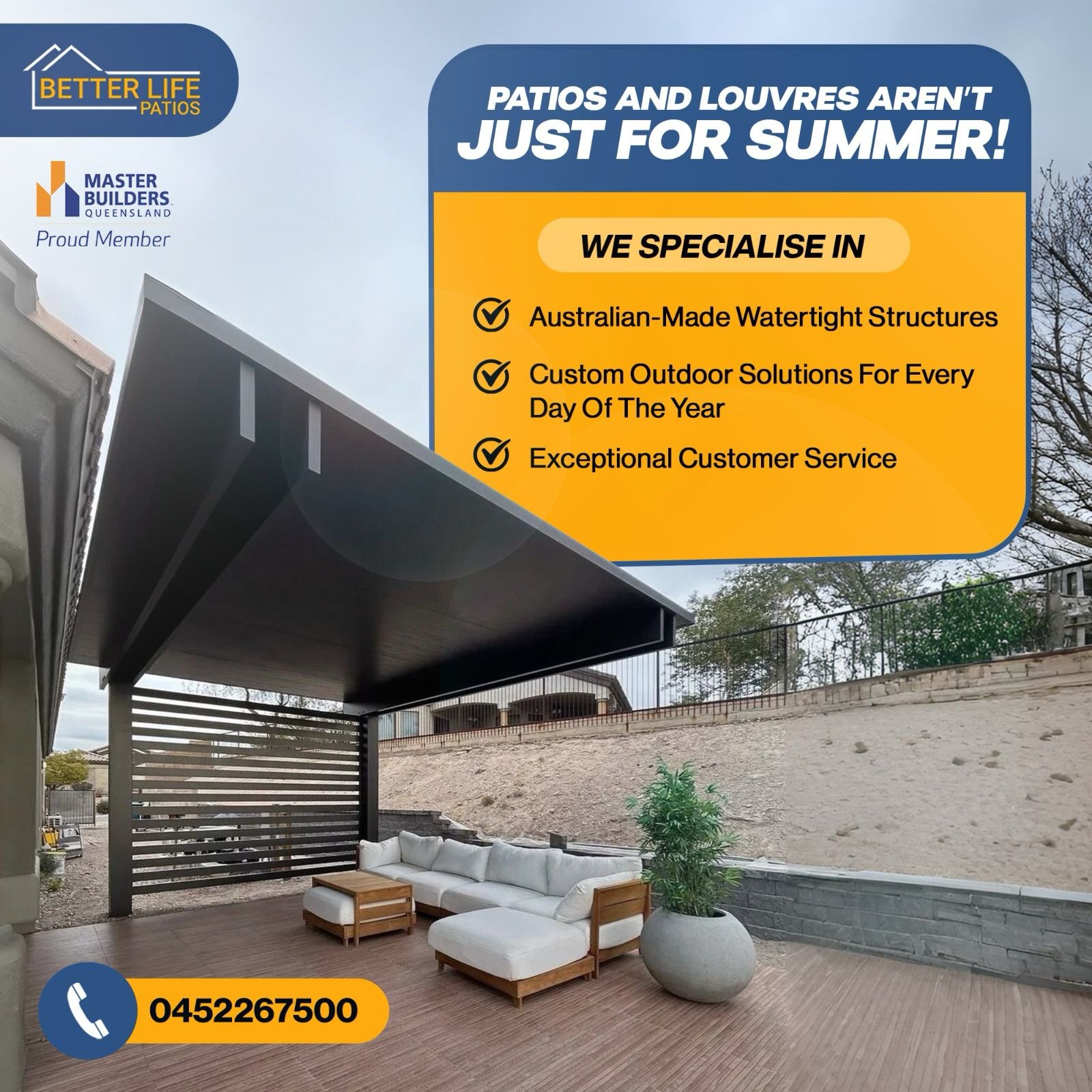BETTER LIFE PATIOS - Where Outdoor Living Begins Facebook ad