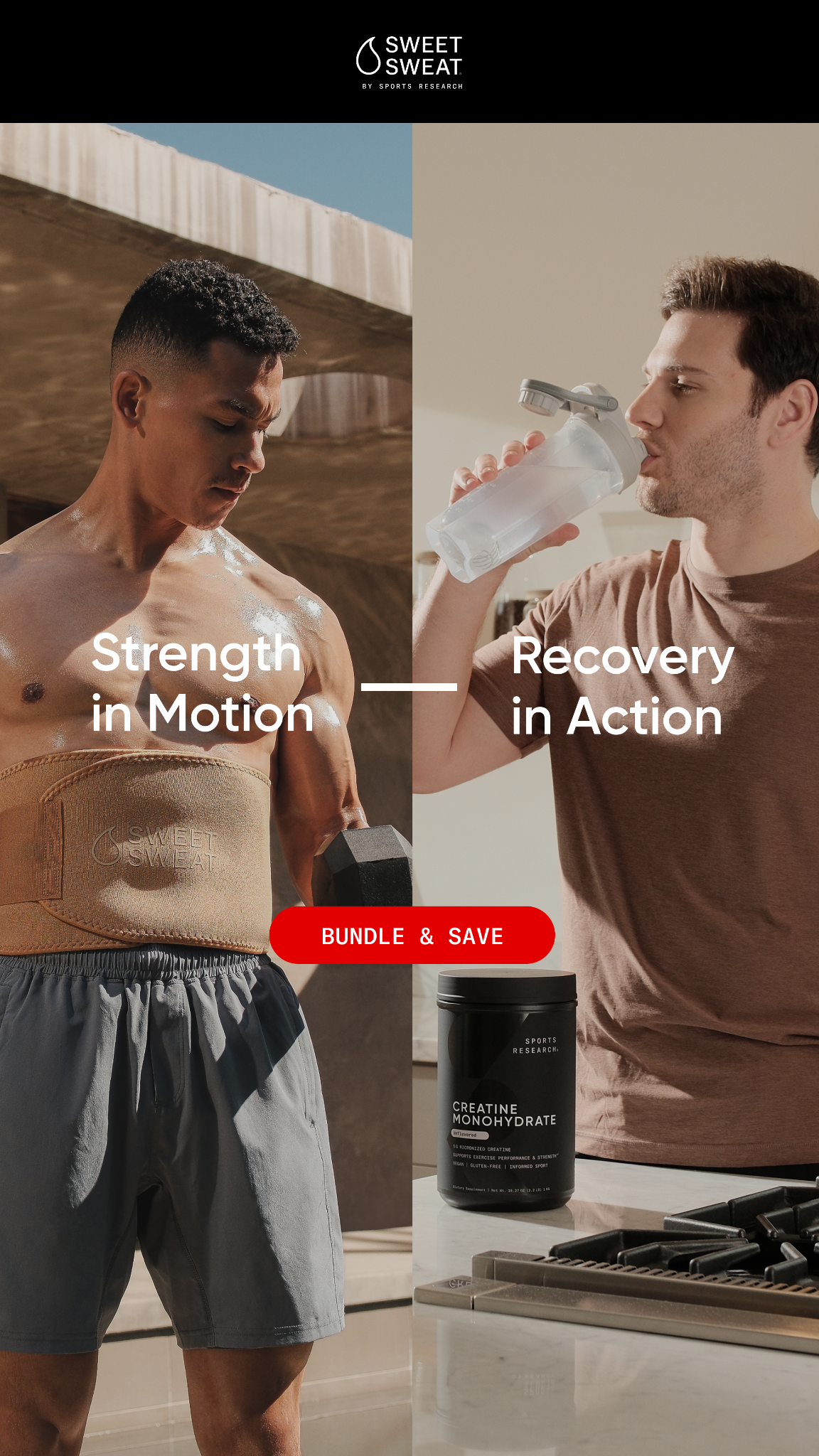 Sweet Sweat Facebook ad