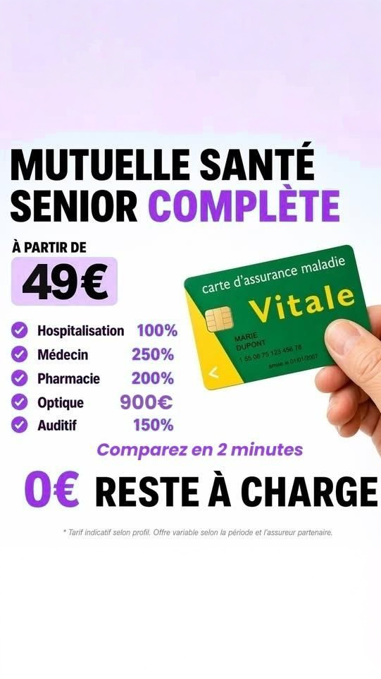 Ultrazen Assurances Facebook ad: Mutuelle senior: jusqu'à -30% en 2026