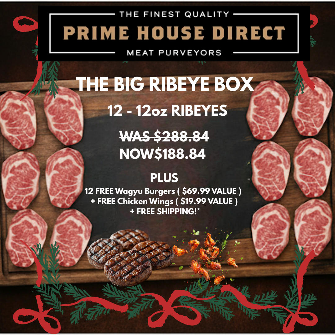 Prime House Direct Facebook ad: The Ultimate Steak Gift Box