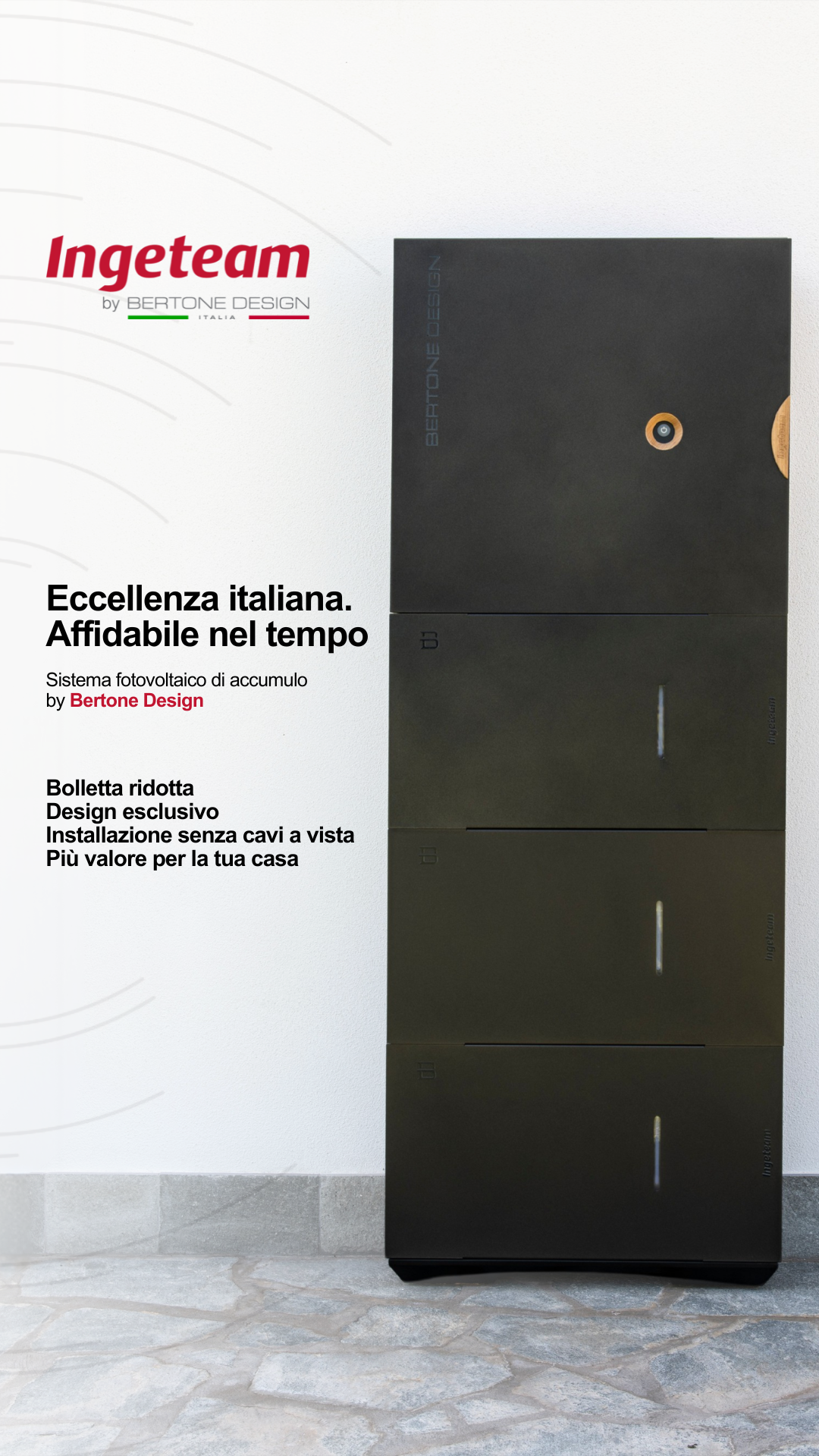 Ingeteam Solare Residenziale, Commerciale e Industriale Facebook ad: Riduci la Bolletta! Scegli Ingecon Sun Storage