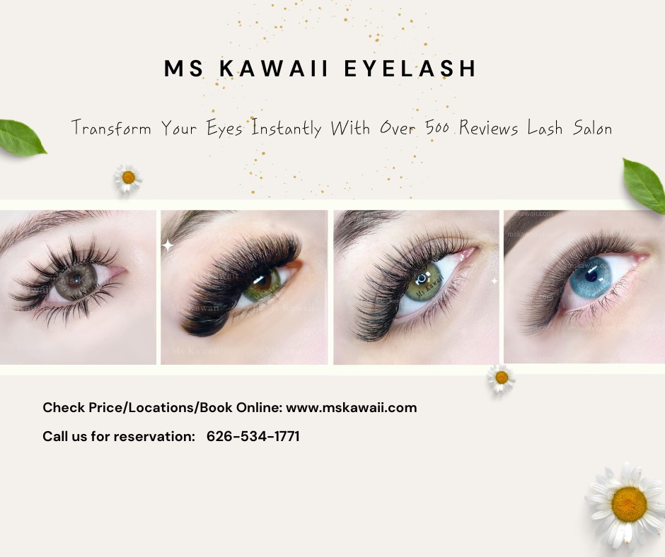 Ms Kawaii Eyelash Salon Facebook ad