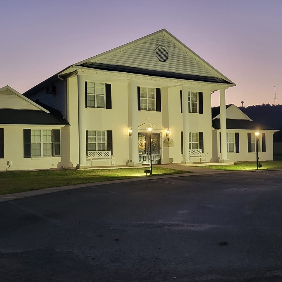 Hampton Cove Funeral Home Facebook ad: Honoring Lives Affordably, Complete Burial Packages…