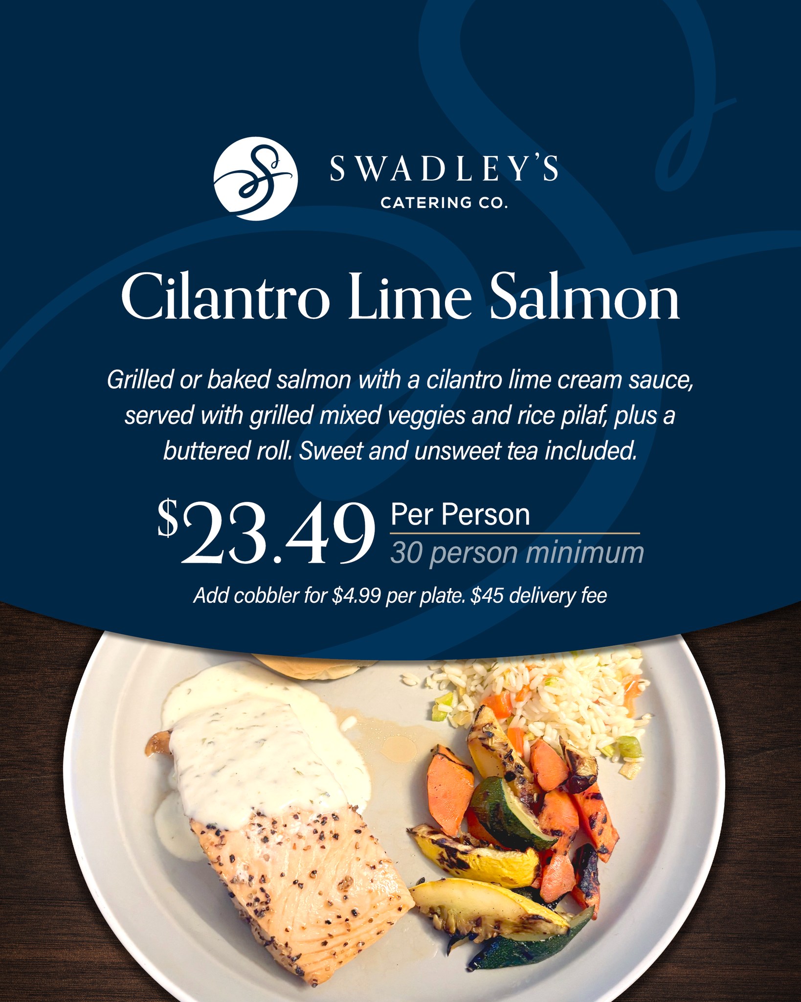 Swadley's Catering Facebook ad: Swadley's Fine Catering