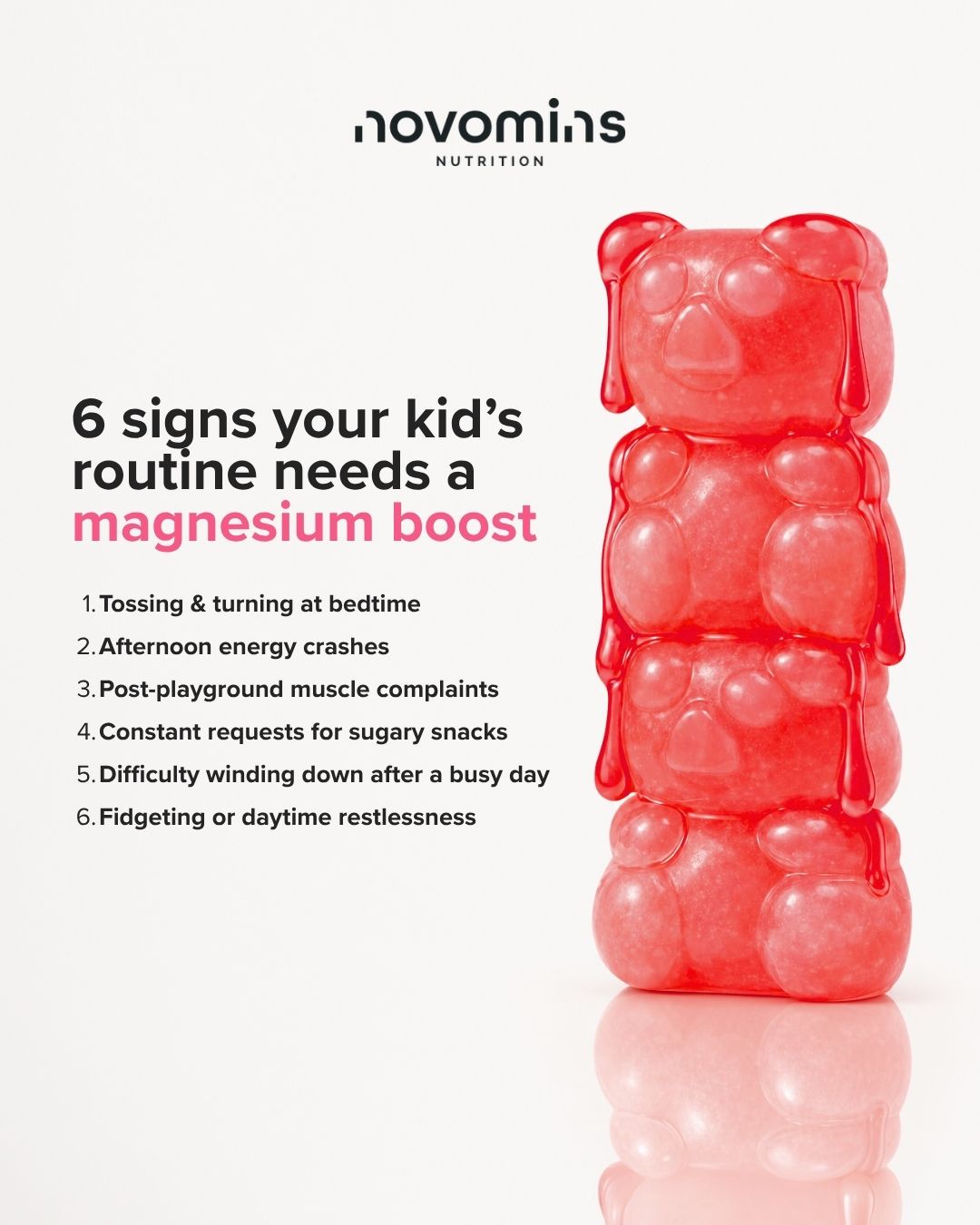 Novomins Nutrition Facebook ad