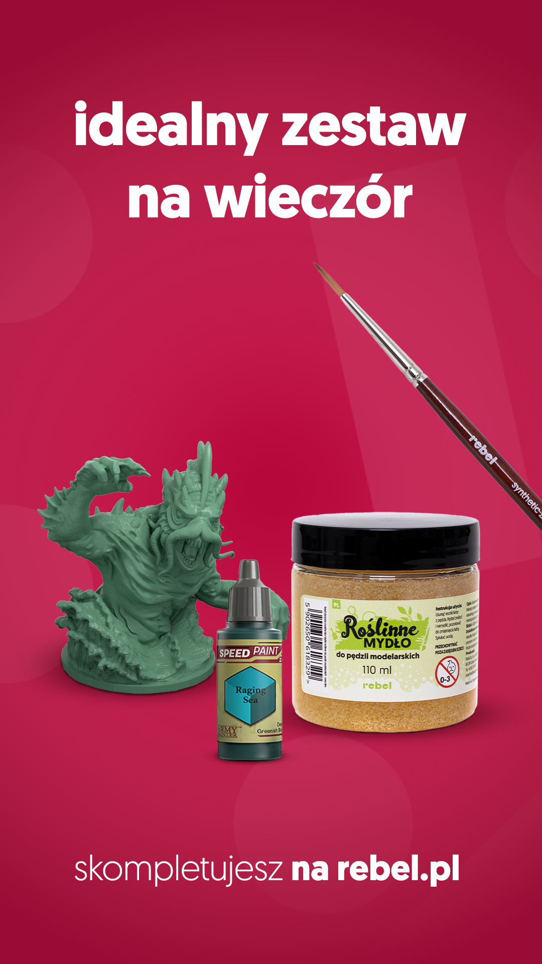 Rebel.pl Facebook ad: Czas na kolor!