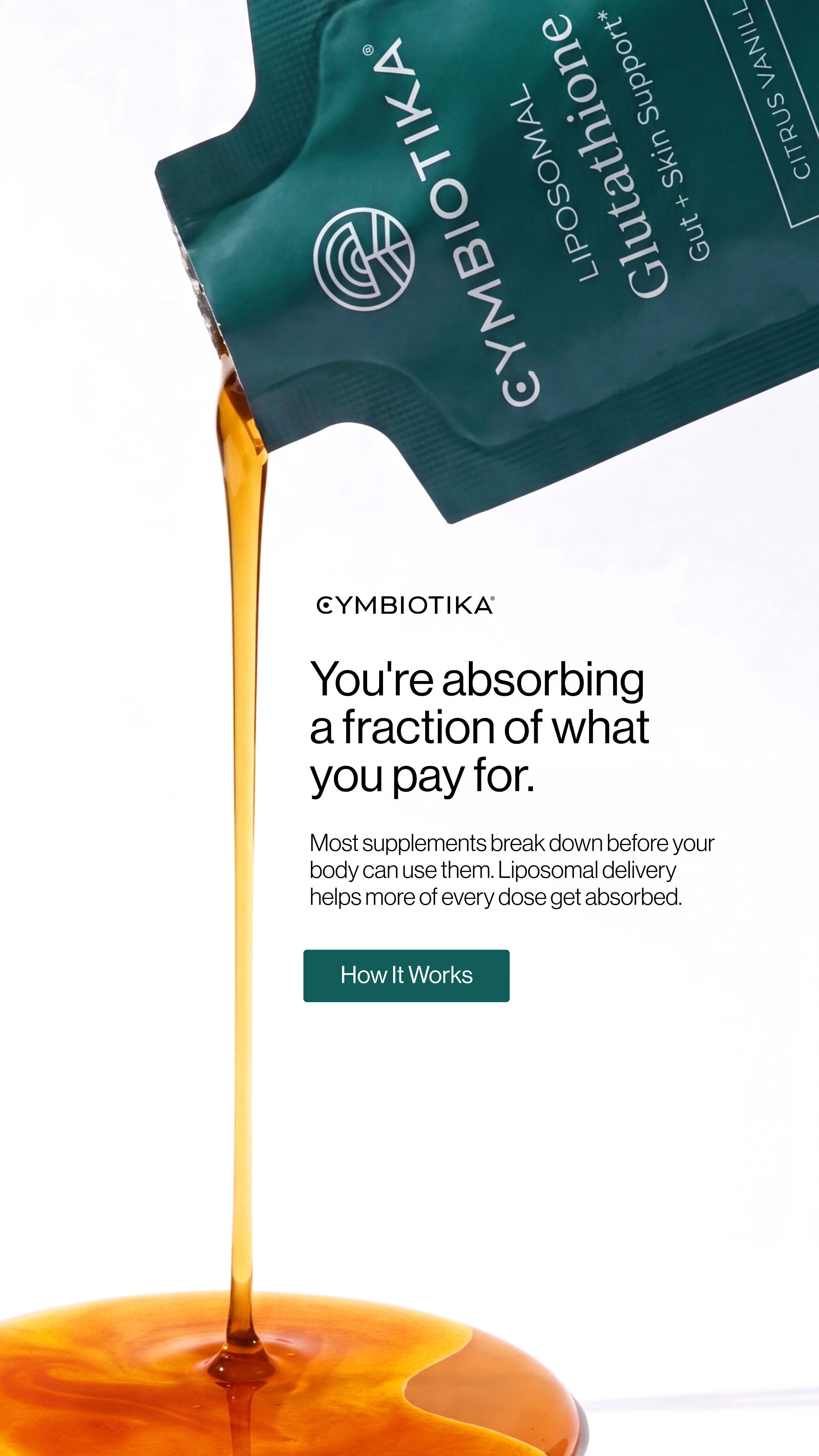 Cymbiotika Facebook ad