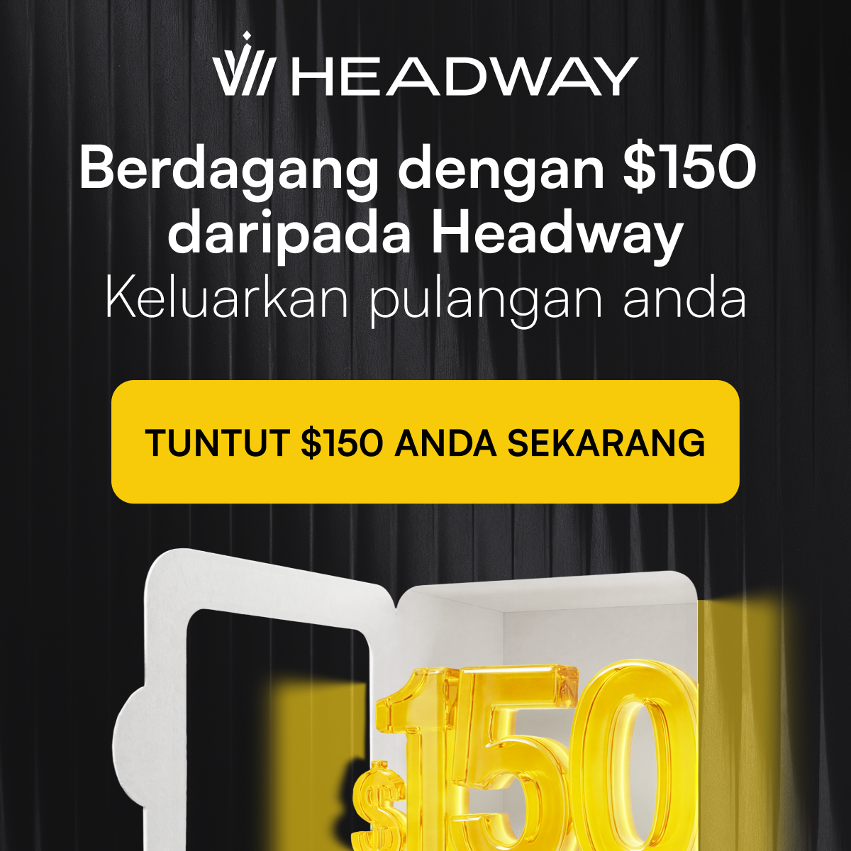 Headway Contests Facebook ad: Pilih Daripada 500+ Instrumen