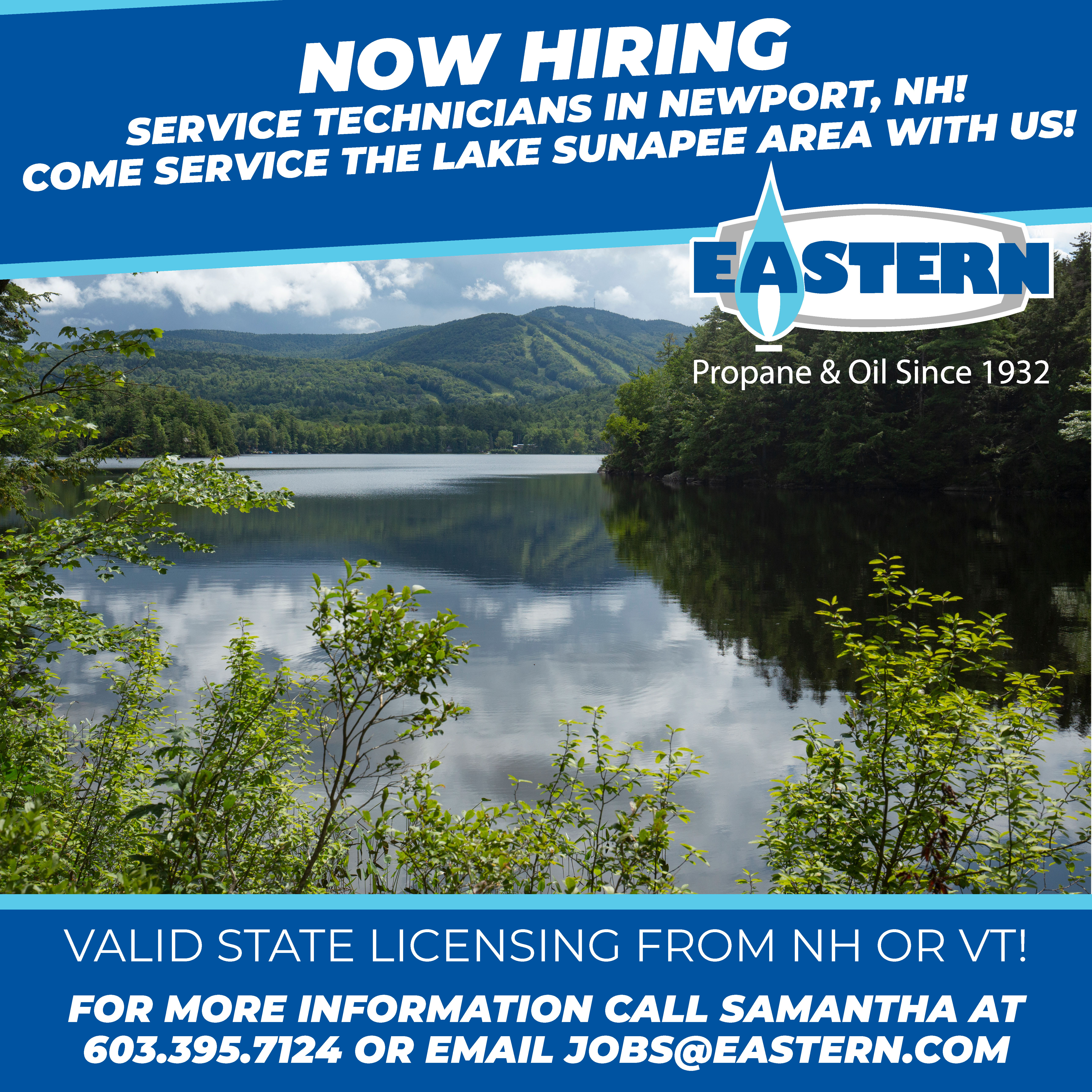 Eastern Propane & Oil Facebook ad: Join Our Team!