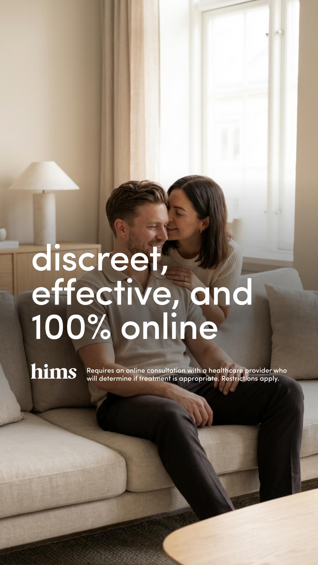 hims Facebook ad