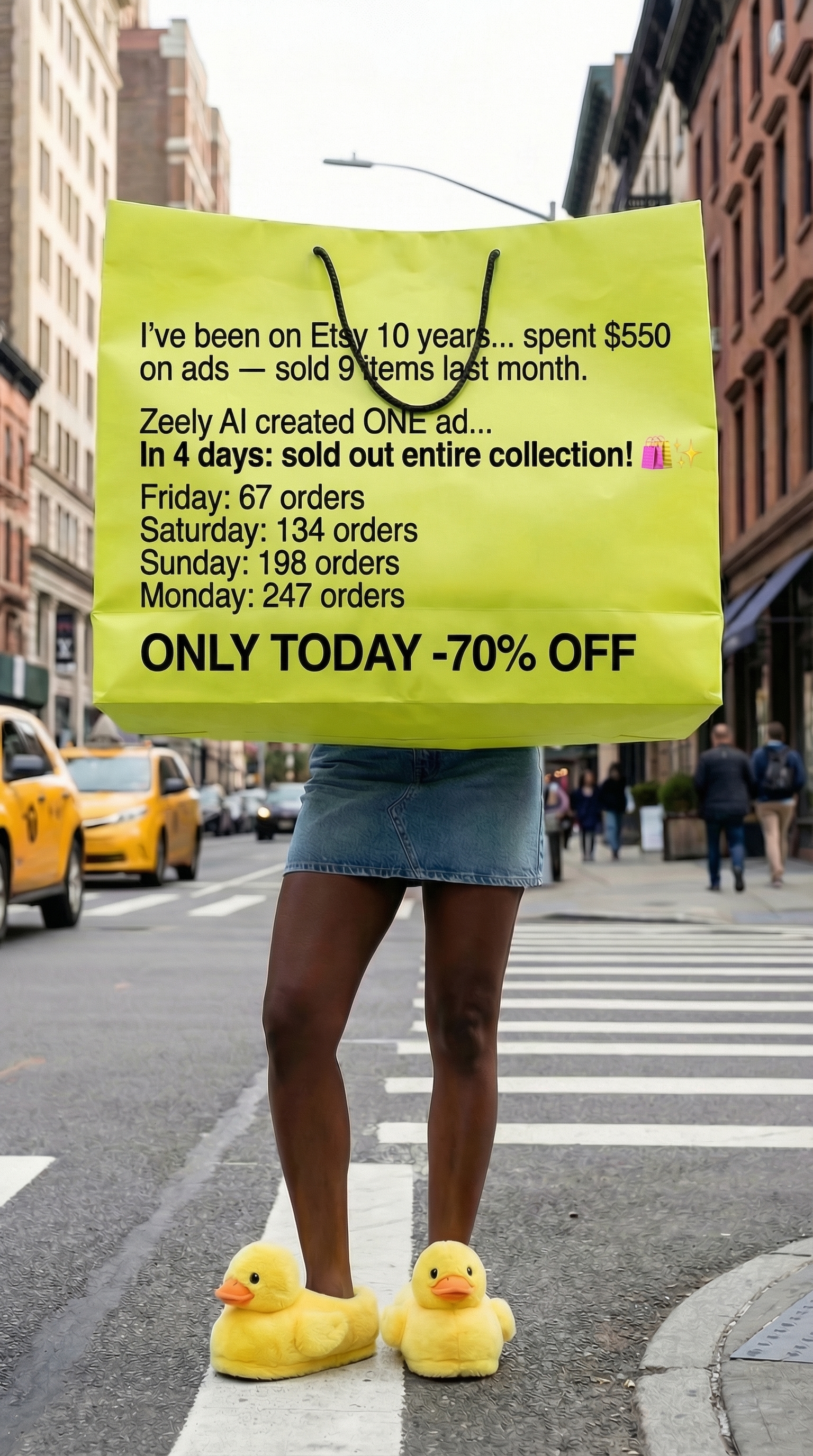 Zeely Facebook ad